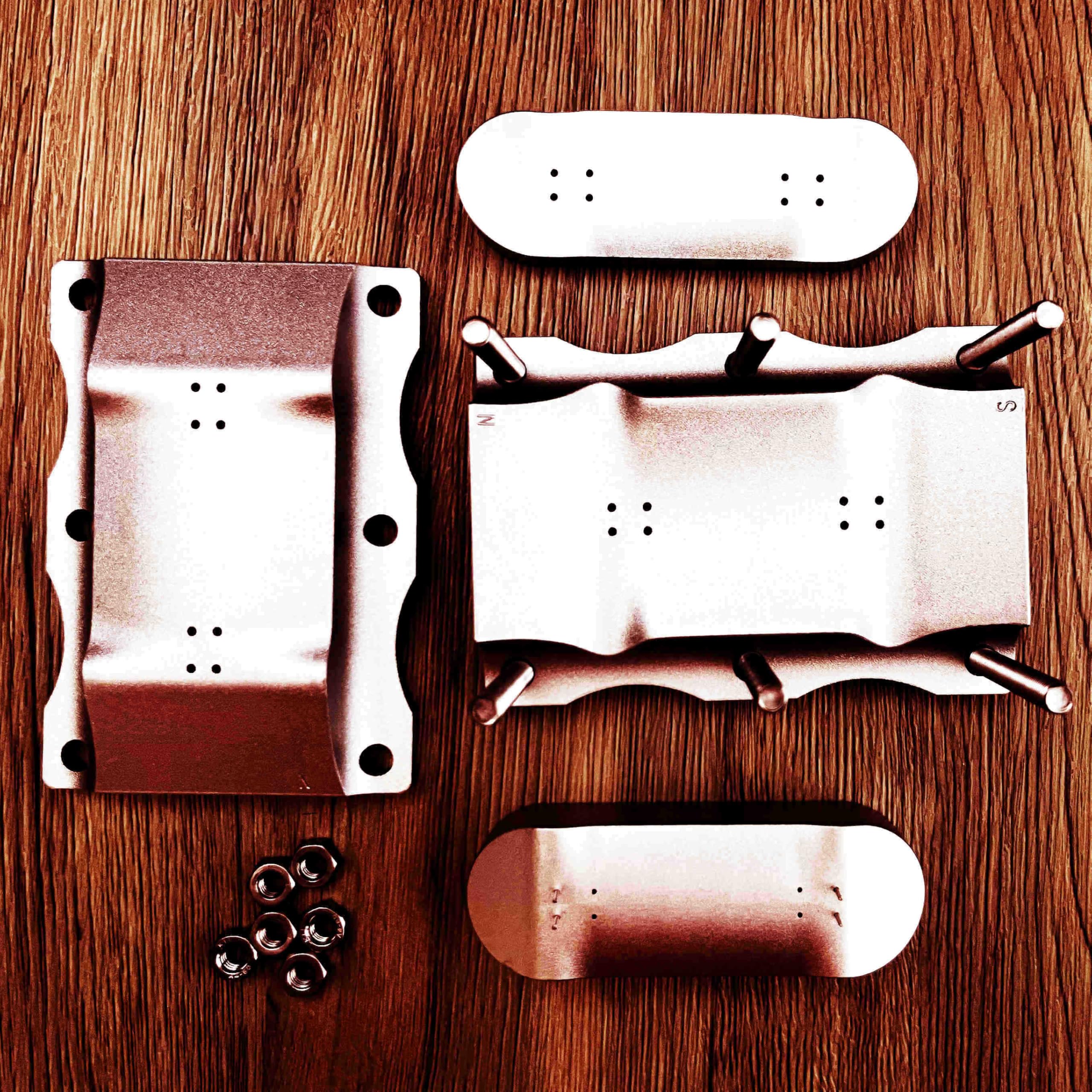 Amazon.com: Fingerboard Deck Mould NW Standard Deck Metal Mold+(