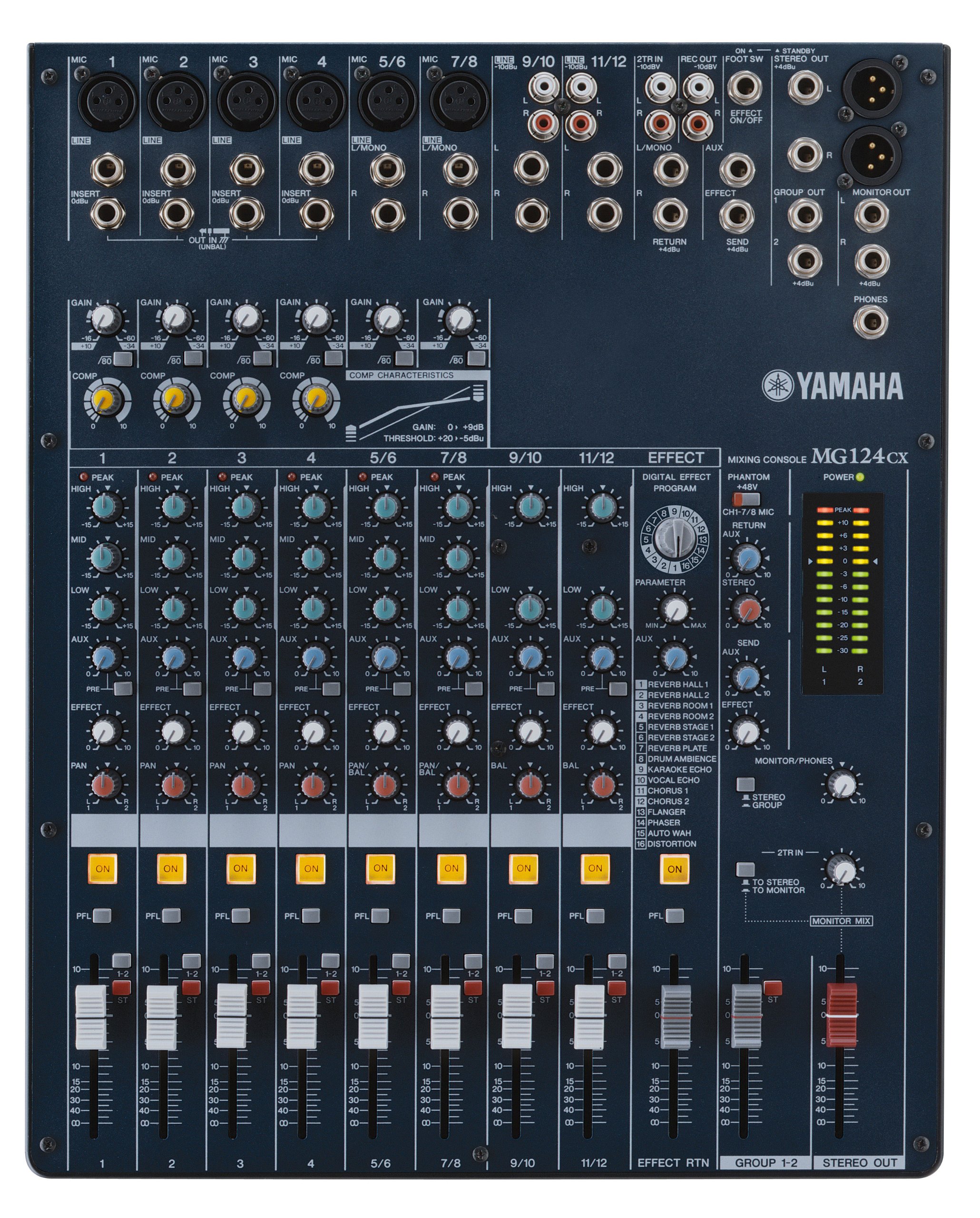 Amazon | ヤマハ ミキシングコンソール MG124CX | ミキサー | 楽器