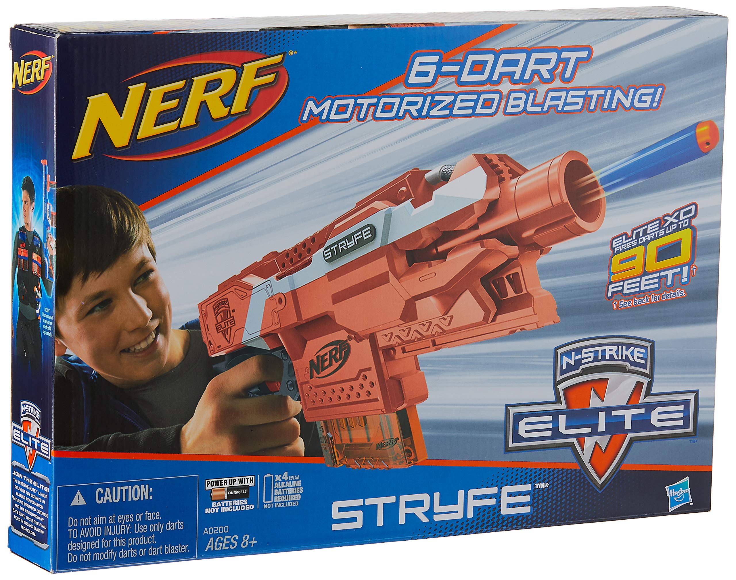 NERF A0200 N-Strike Elite Stryfe Blaster Blue : Amazon.sg: Toys