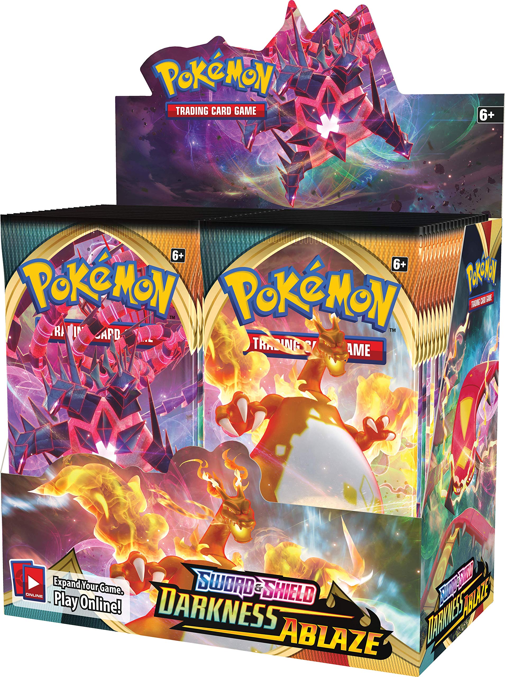 Amazon.com: Pokémon TCG: Sword & Shield Darkness Ablaze Booster