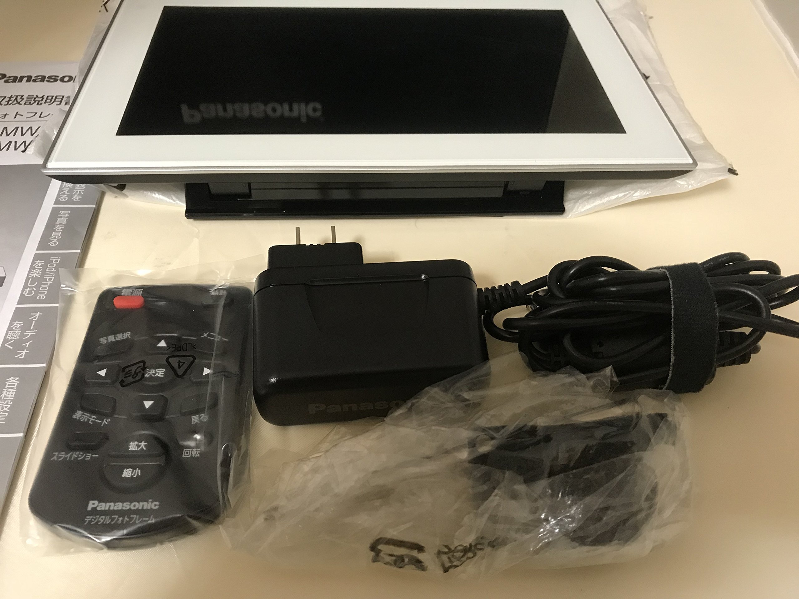 Amazon | パナソニック デジタルフォトフレーム 9型画面 ホワイト MW