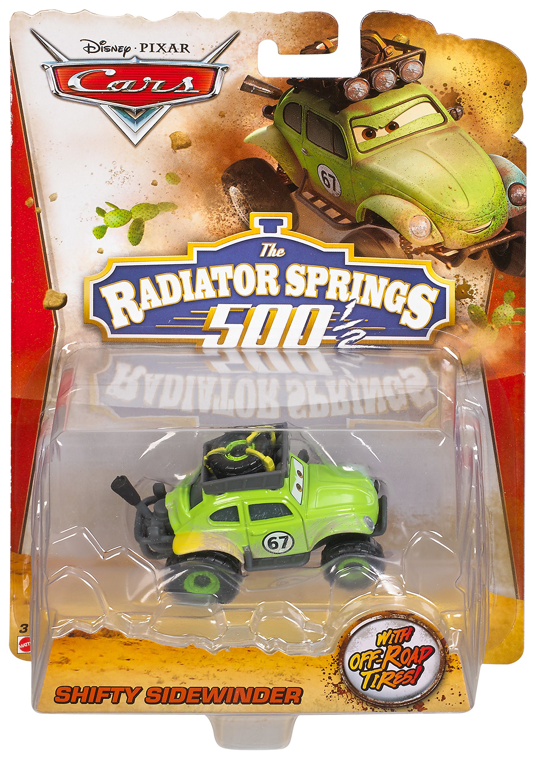 Amazon.com: Disney Cars Toys RS 500 Diecast Shifty Sidewinder