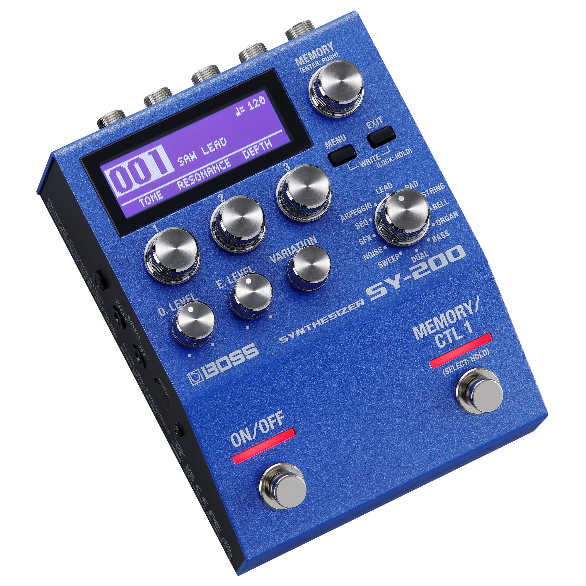 Amazon.com: BOSS SY-200 SYNTHESIZER EFFECTS PEDAL – Advanced BOSS