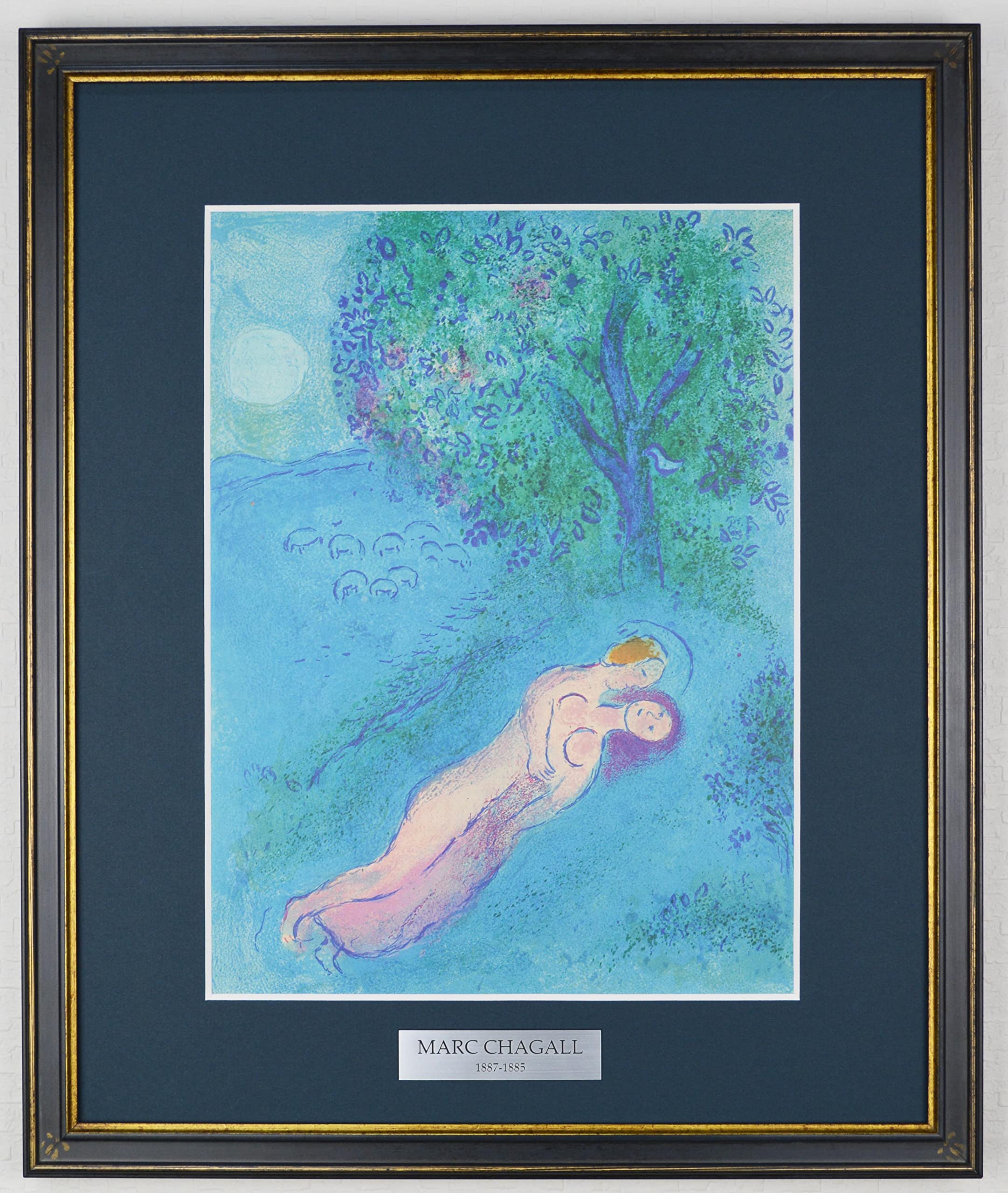 シャロワ、オディールの肖像、日本未発売・限定画集画、額付 シャロワ