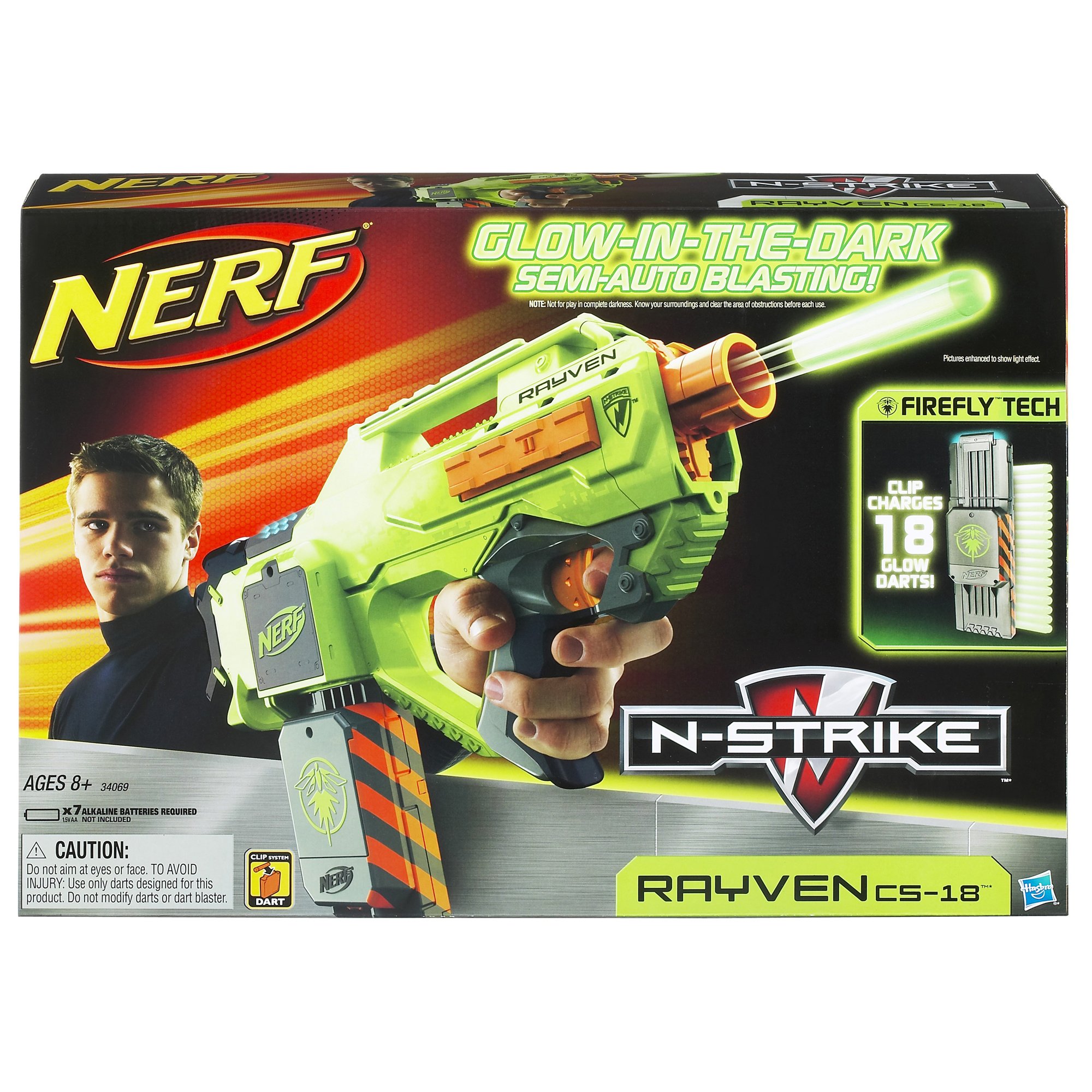 Amazon.co.jp: NERF ナーフ N-ストライク レイブン CS-18 輸入版