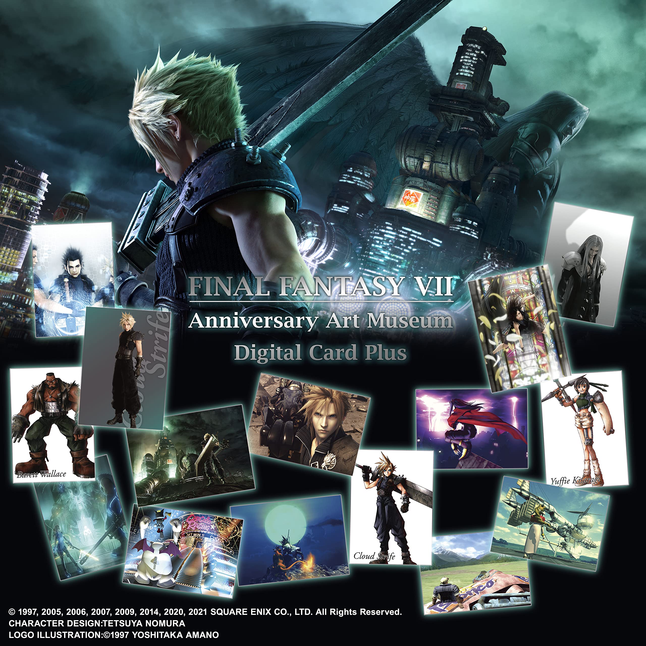 Amazon.co.jp: ファイナルファンタジーVII アニバーサリー アート