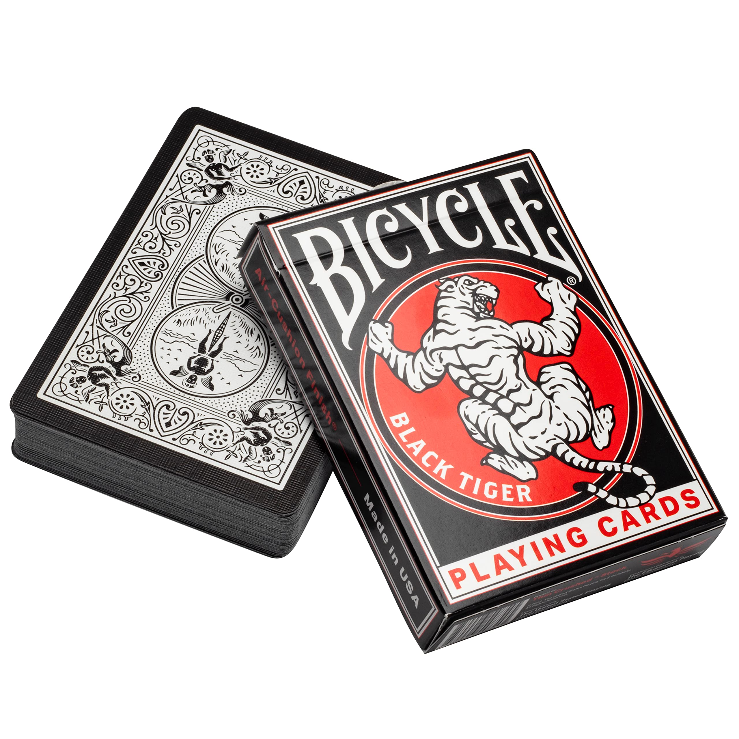 Amazon.co.jp: バイスクル(Bicycle) トランプ Black Tiger [並行輸入品