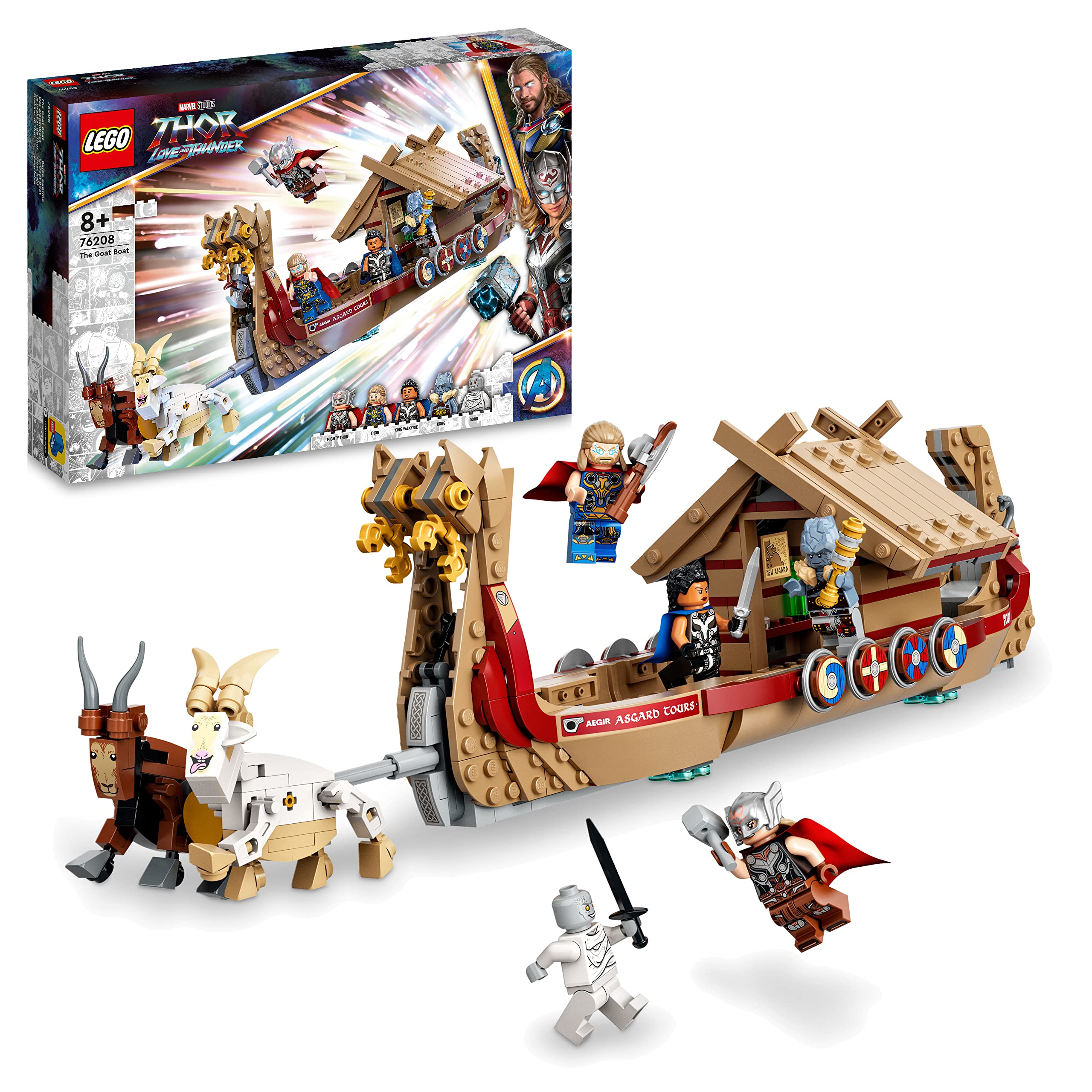 Amazon.com: Lego® Super Heroes Marvel The Goat Boat 76208 Building
