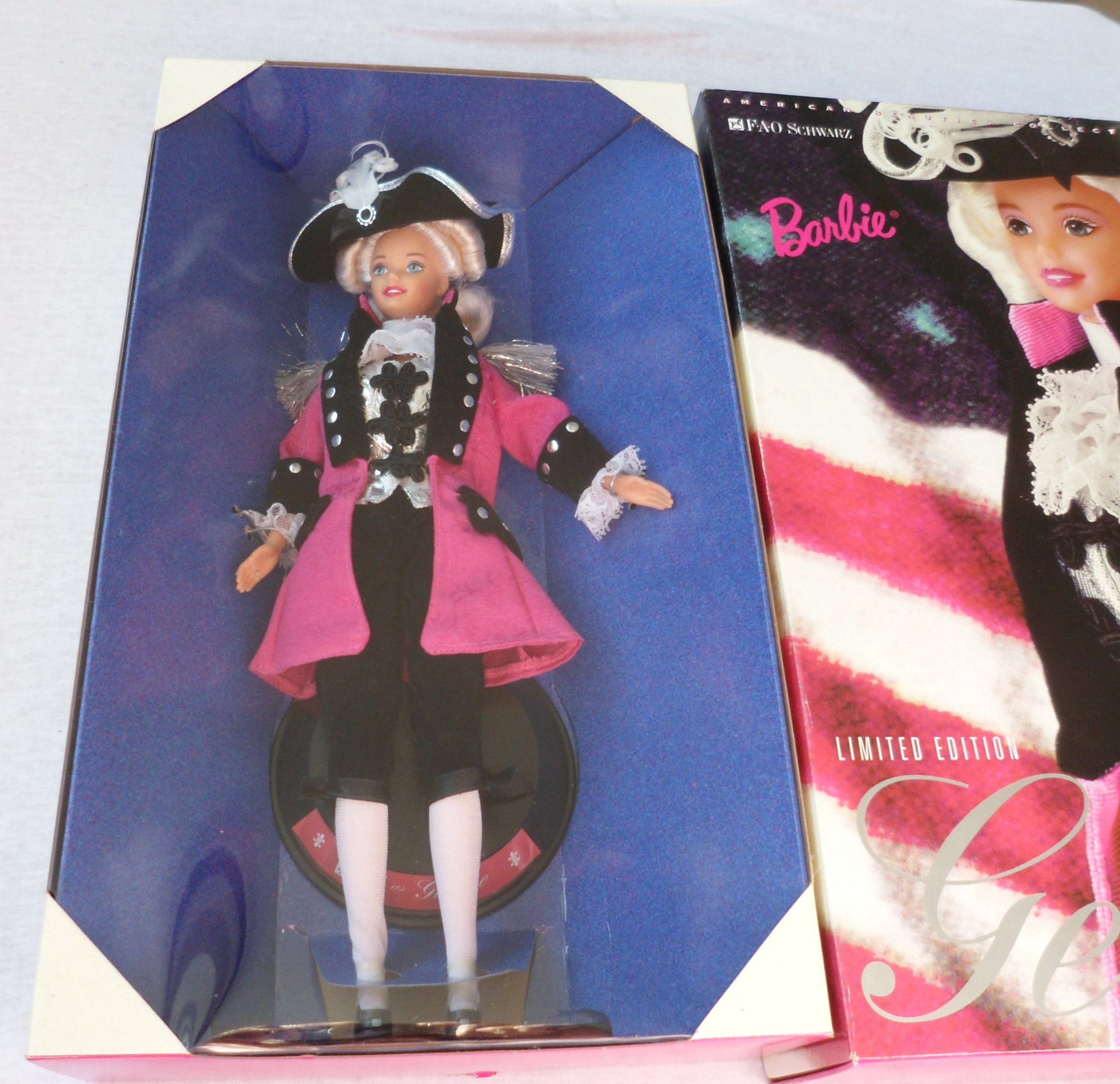 Amazon.com: Barbie 1996 George Washington FAO Schwarz Limited