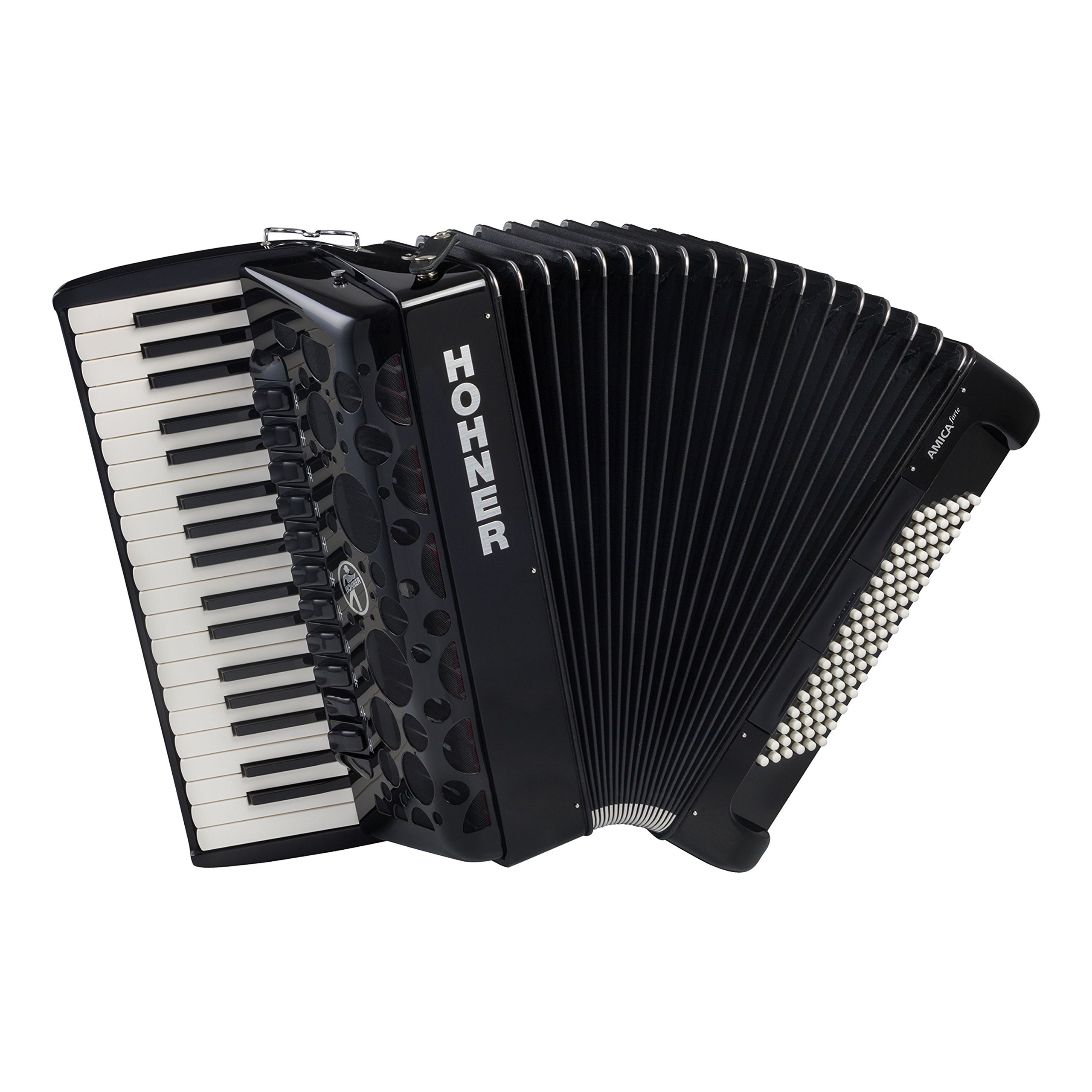 Amazon.com: Hohner Amica Forte IV 96 Chromatic Piano Key Accordion