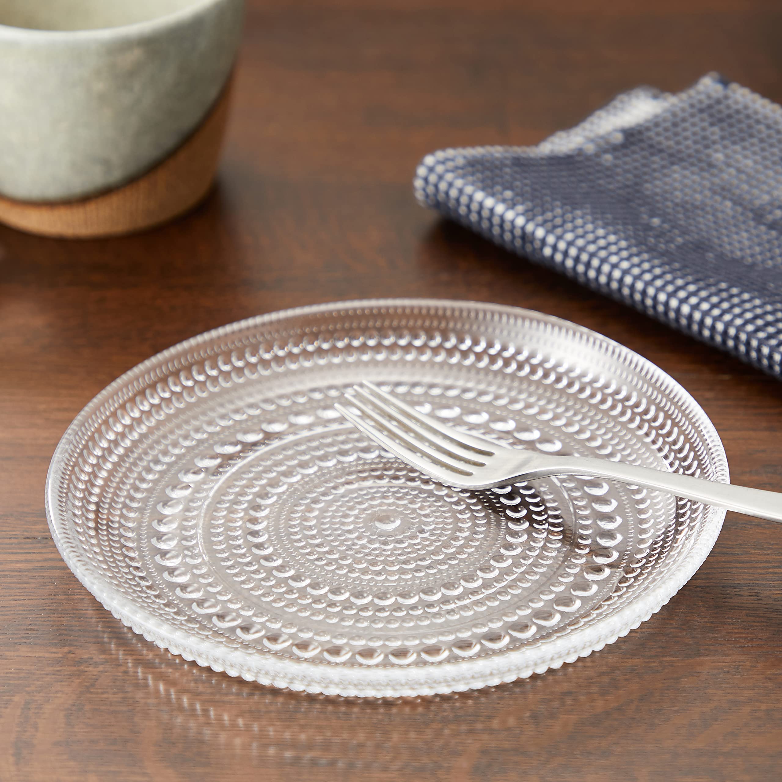 Amazon.co.jp: イッタラ(IITTALA) プレート クリア 17cm カステヘルミ