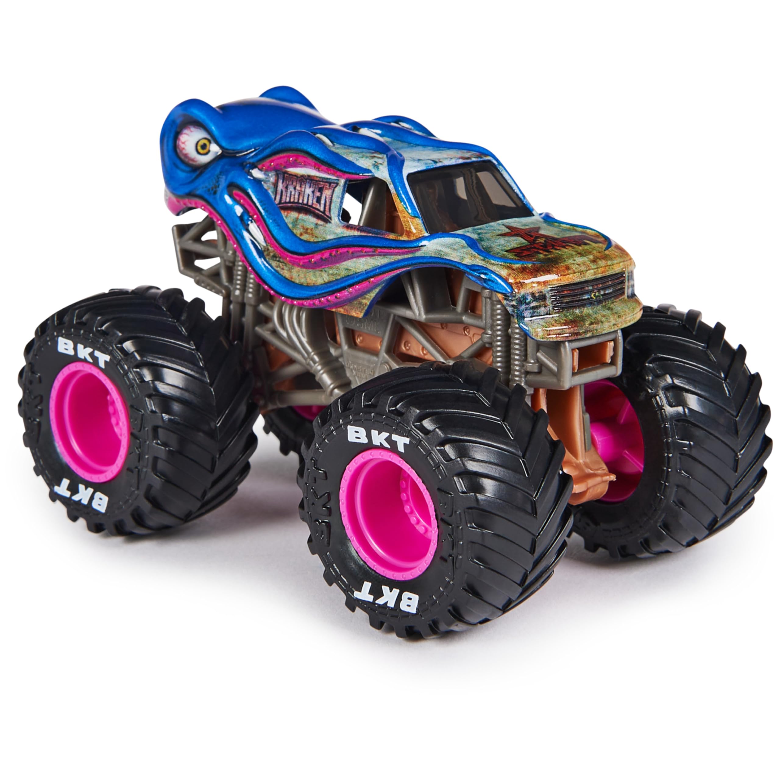 Amazon.co.jp: Monster Jam、公式クラーケンモンスタートラック、ダイ