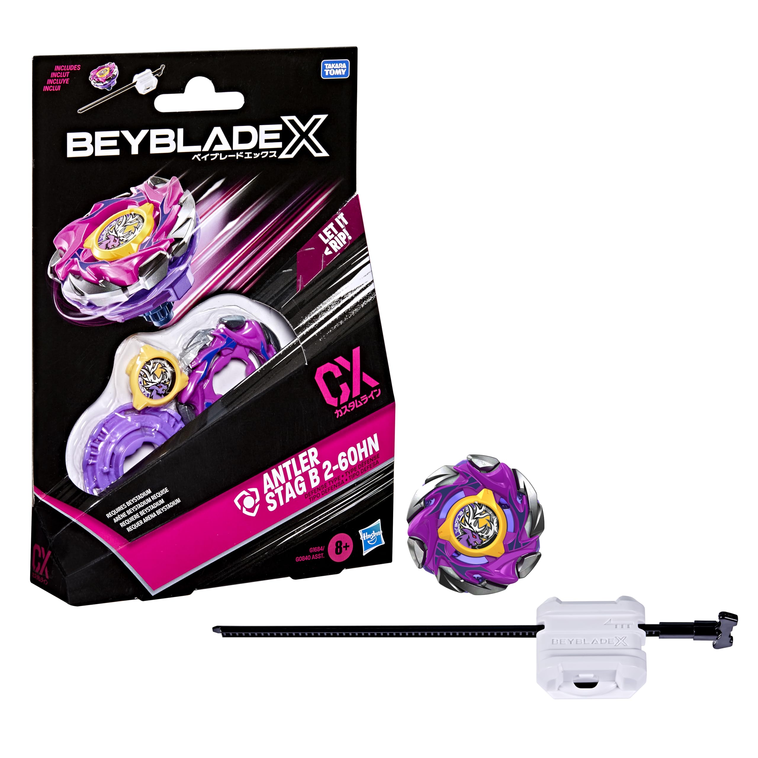 Beyblade X Antler Stag B 2-60HN CX Starter Pack Set, Takara Tomy