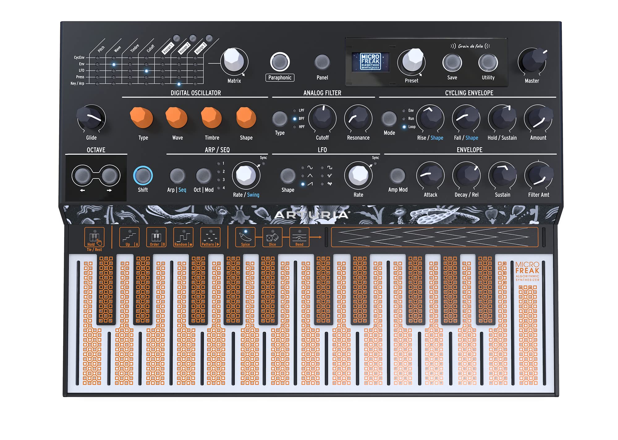 Amazon.com: Arturia - MicroFreak Synthesizer Keyboard - 25-Key