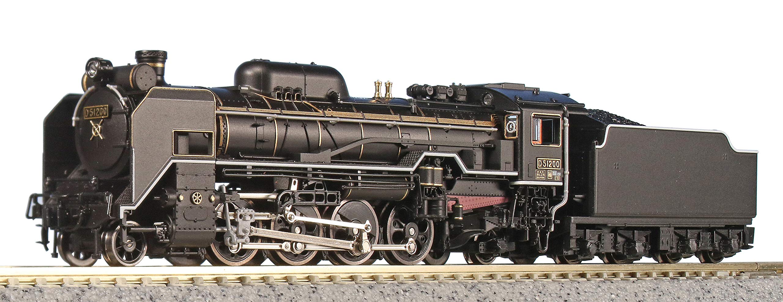 Amazon.com: Kato N Gauge D51 200 2016 – 8 Railway Train Steam