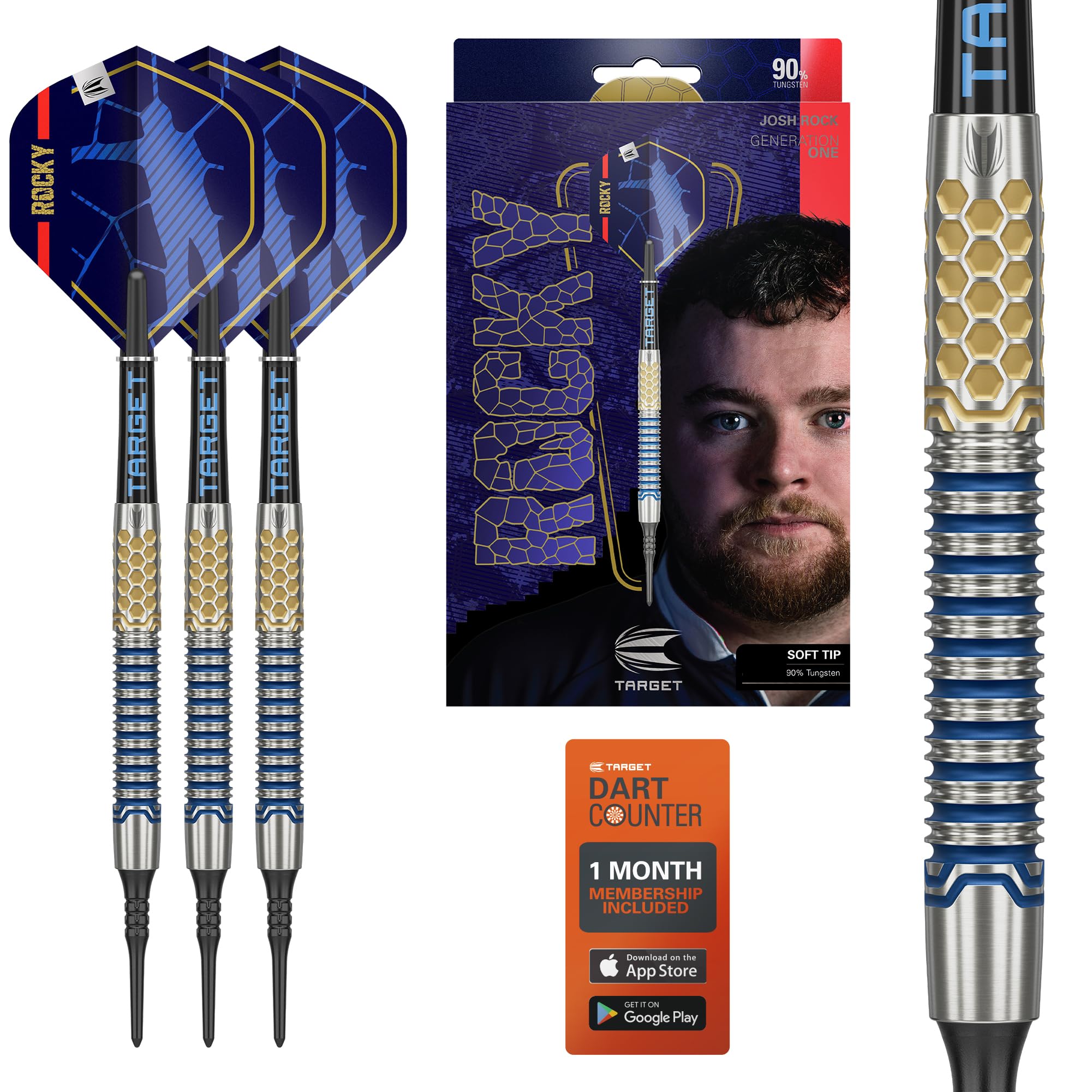 Amazon | TARGET Darts（ターゲットダーツ）JOSH ROCK G1 SOFT TIP