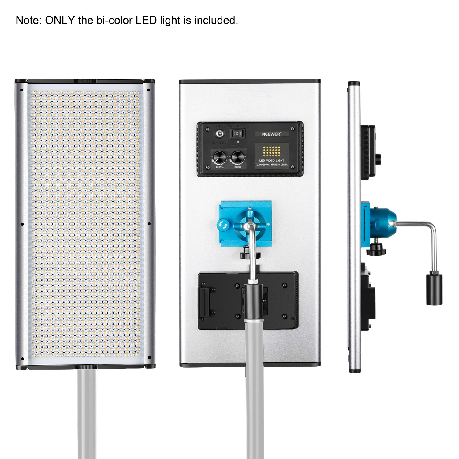 Amazon.com: Neewer Luz LED de video profesional regulable bicolor
