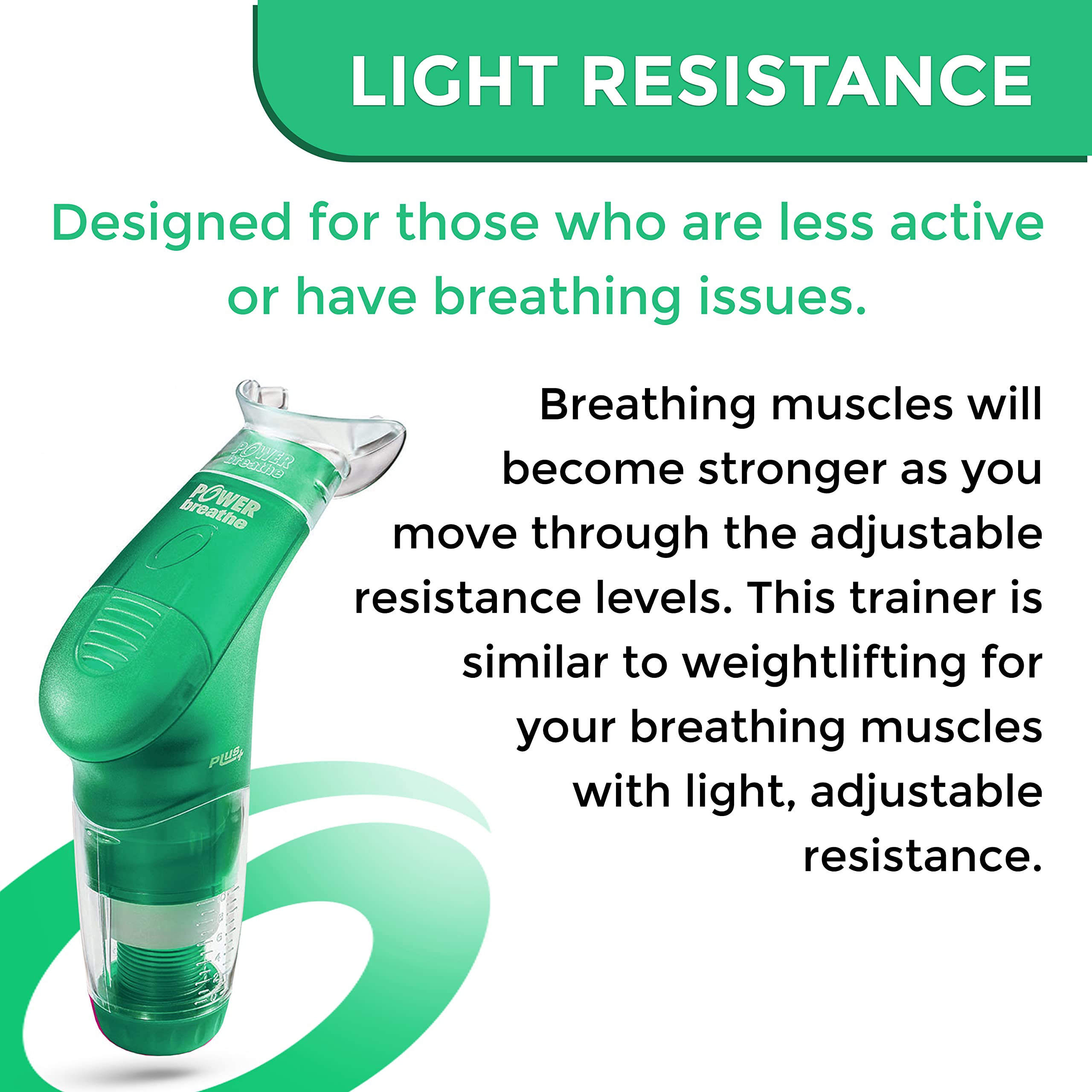 Amazon.co.jp: パワーブリーズ POWERbreathe PLUS 呼吸筋トレーニング