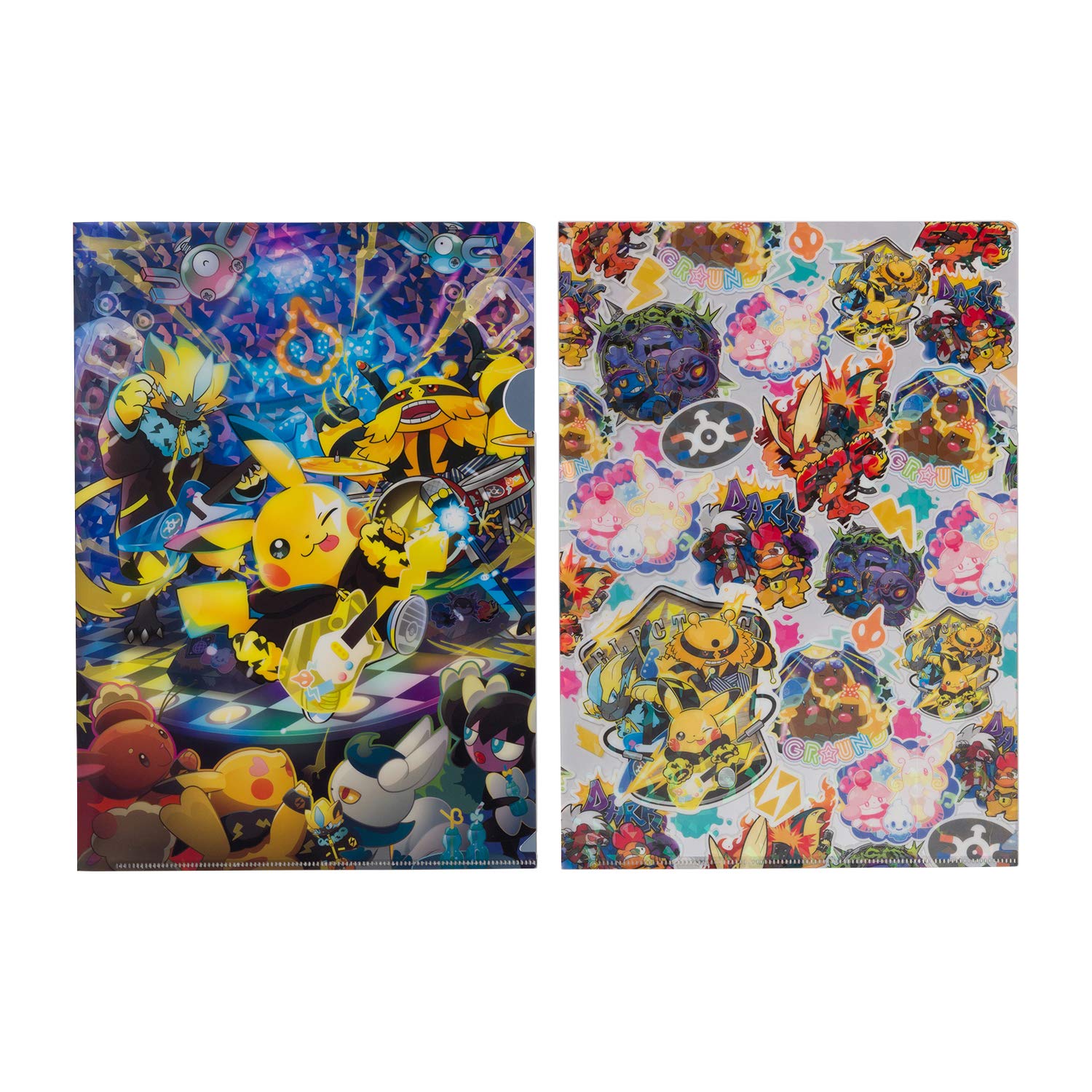 Amazon.co.jp: ポケモンセンターオリジナル A4クリアファイル2枚セット