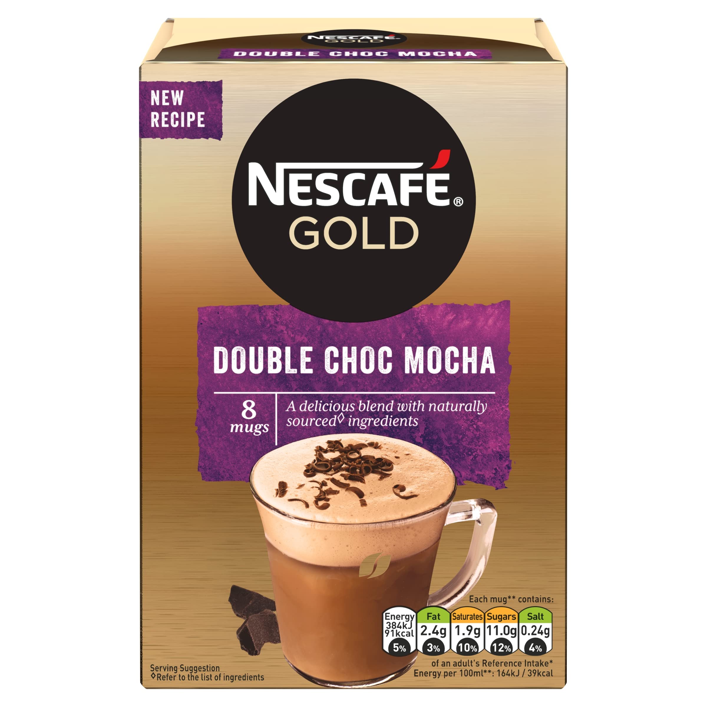 Amazon.com : Nescafe Gold Double Choc Mocha 8 x 20.9g (167.2g