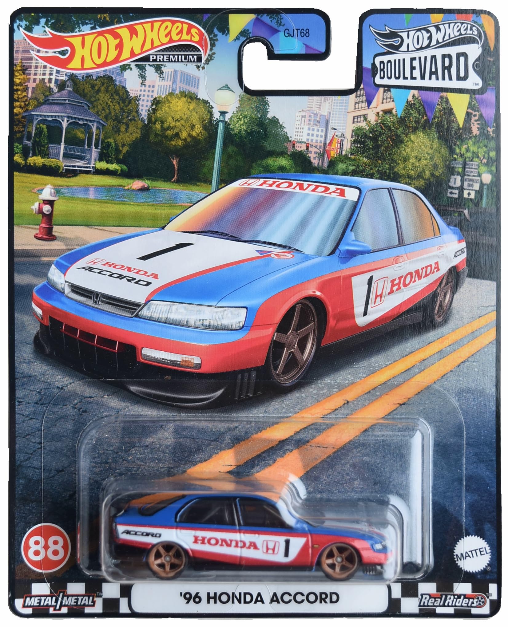 Amazon.com: Mattel Hot Wheels '96 Honda Accord, Boulevard Series