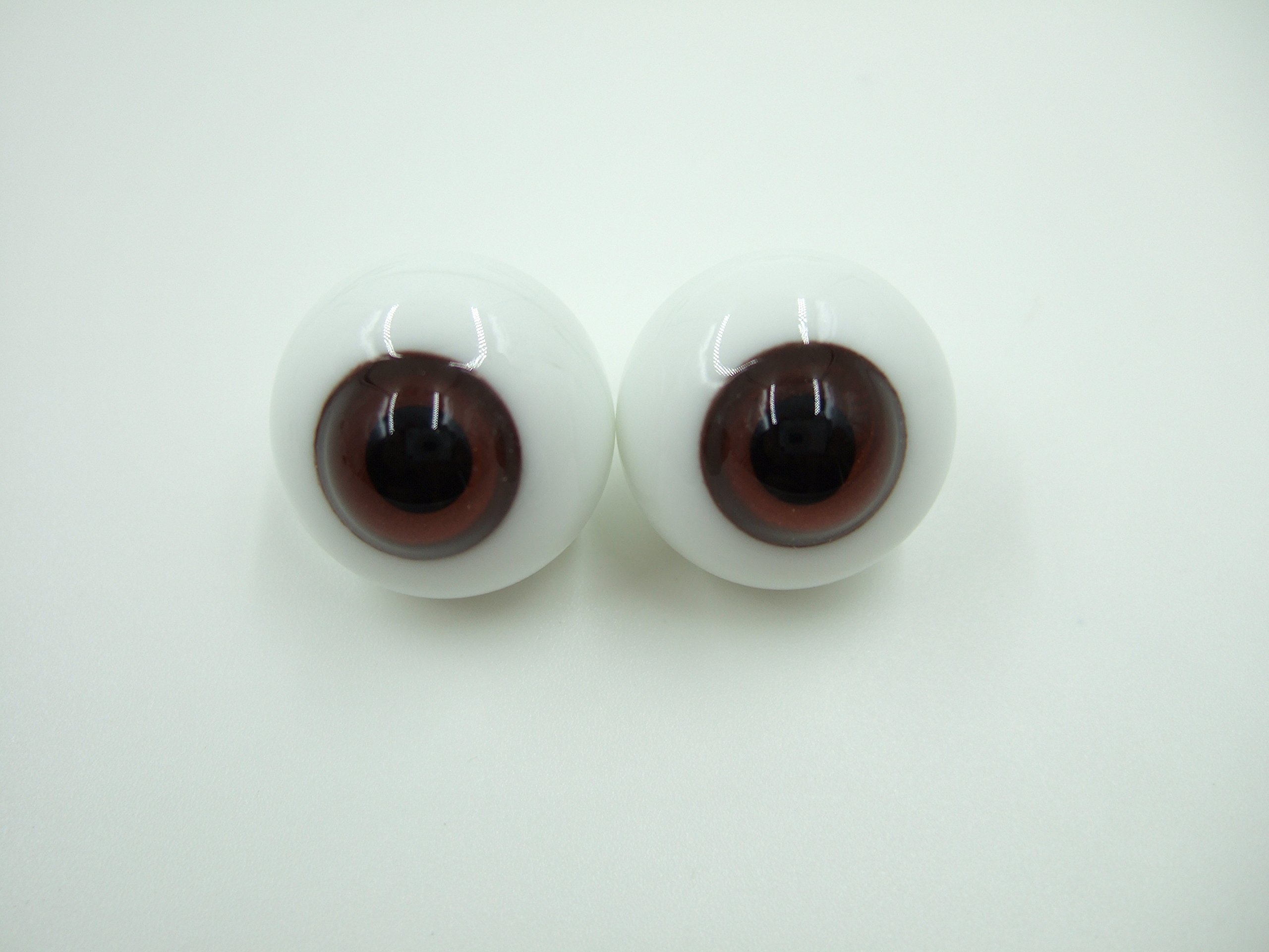 Amazon | ドールアイ グラスアイ ガラス製 ハンドメイド 20mm 3組6個