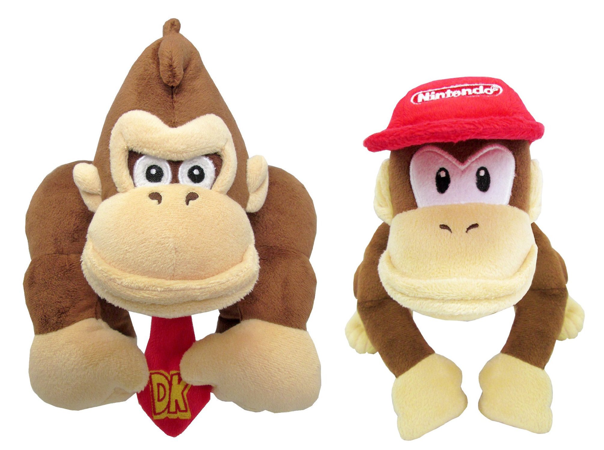 Amazon.co.jp: ドンキーコング＆ディディー(S) ぬいぐるみ 2種セット