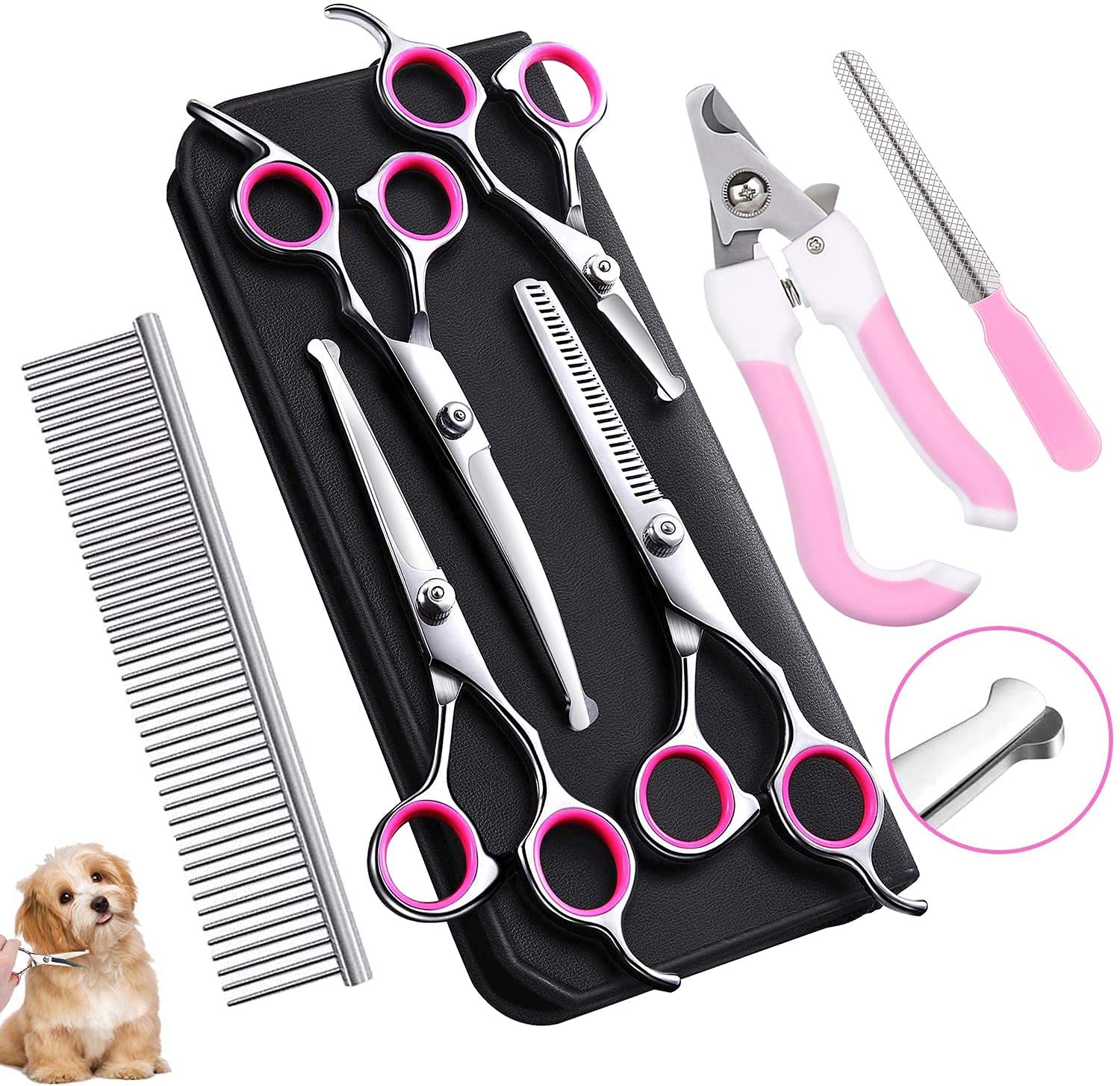 Amazon.co.jp: トリミング ハサミ 犬 ステンレス トリミングシザー