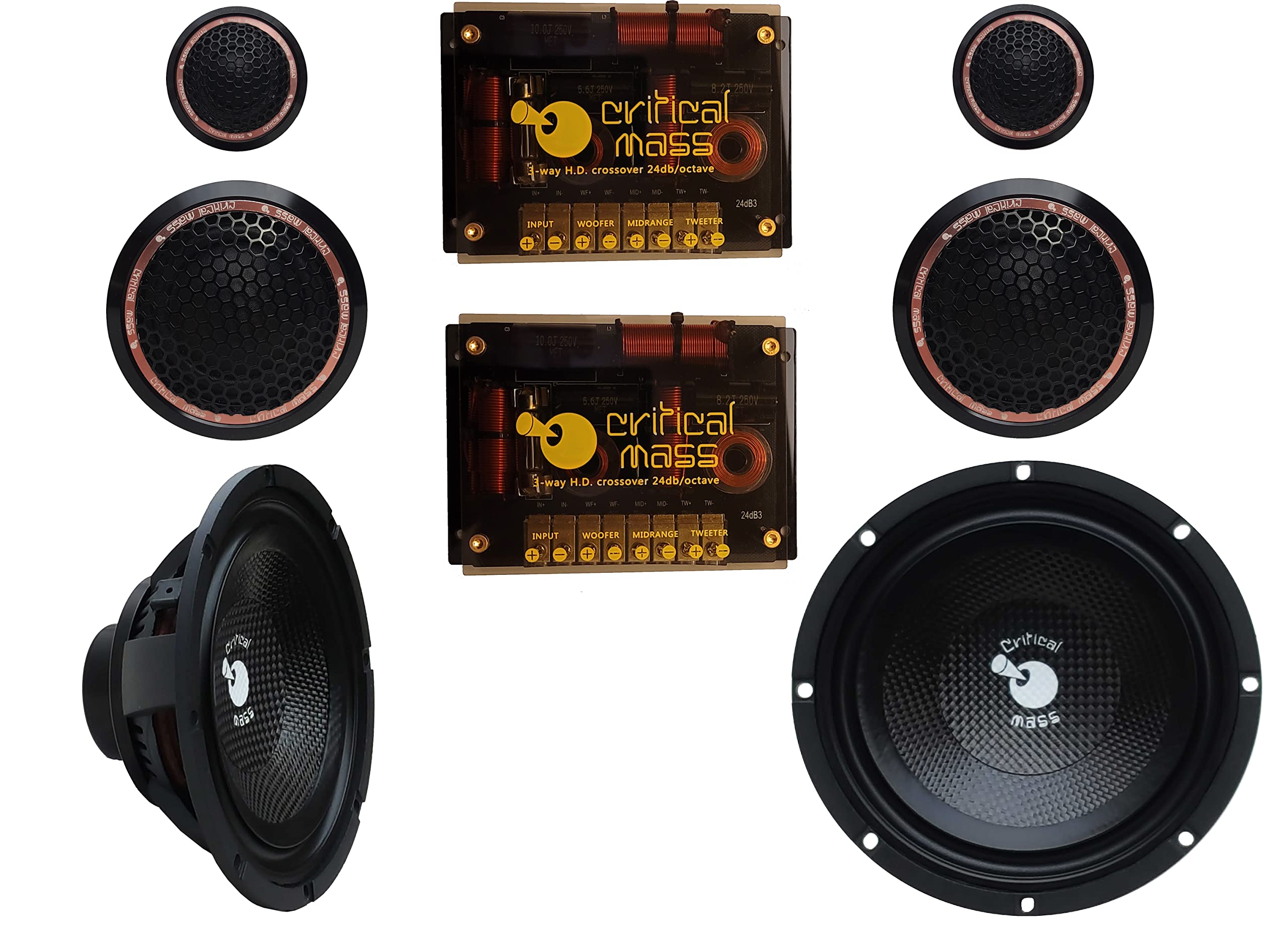 Amazon.com: Critical Mass C-6532 Audio 3way 2 ohm 6.5