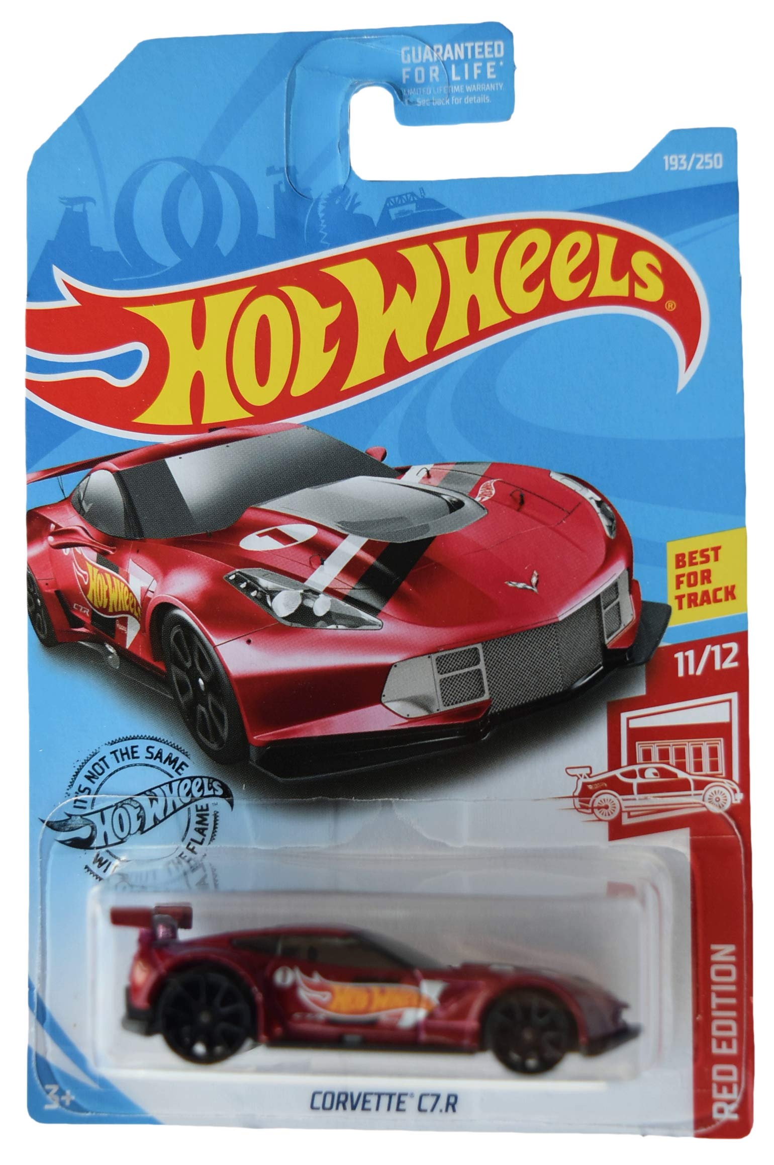 Amazon | Hot Wheels レッドエディション 11/12 コルベット C7.R 193