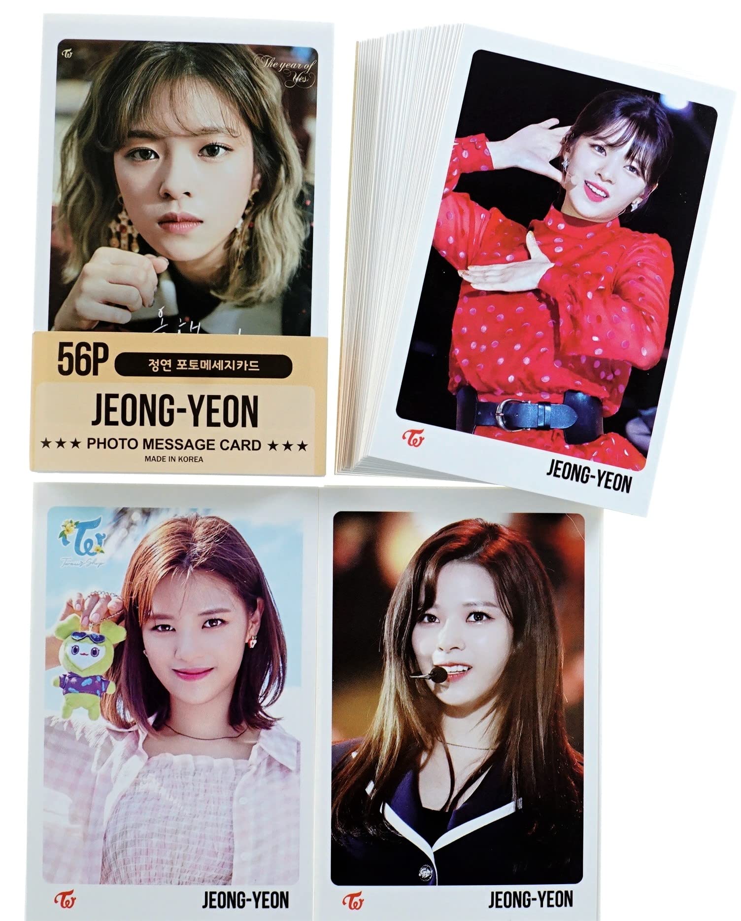 Amazon.co.jp: TWICE トゥワイス グッズ フォトメッセージカード 56枚