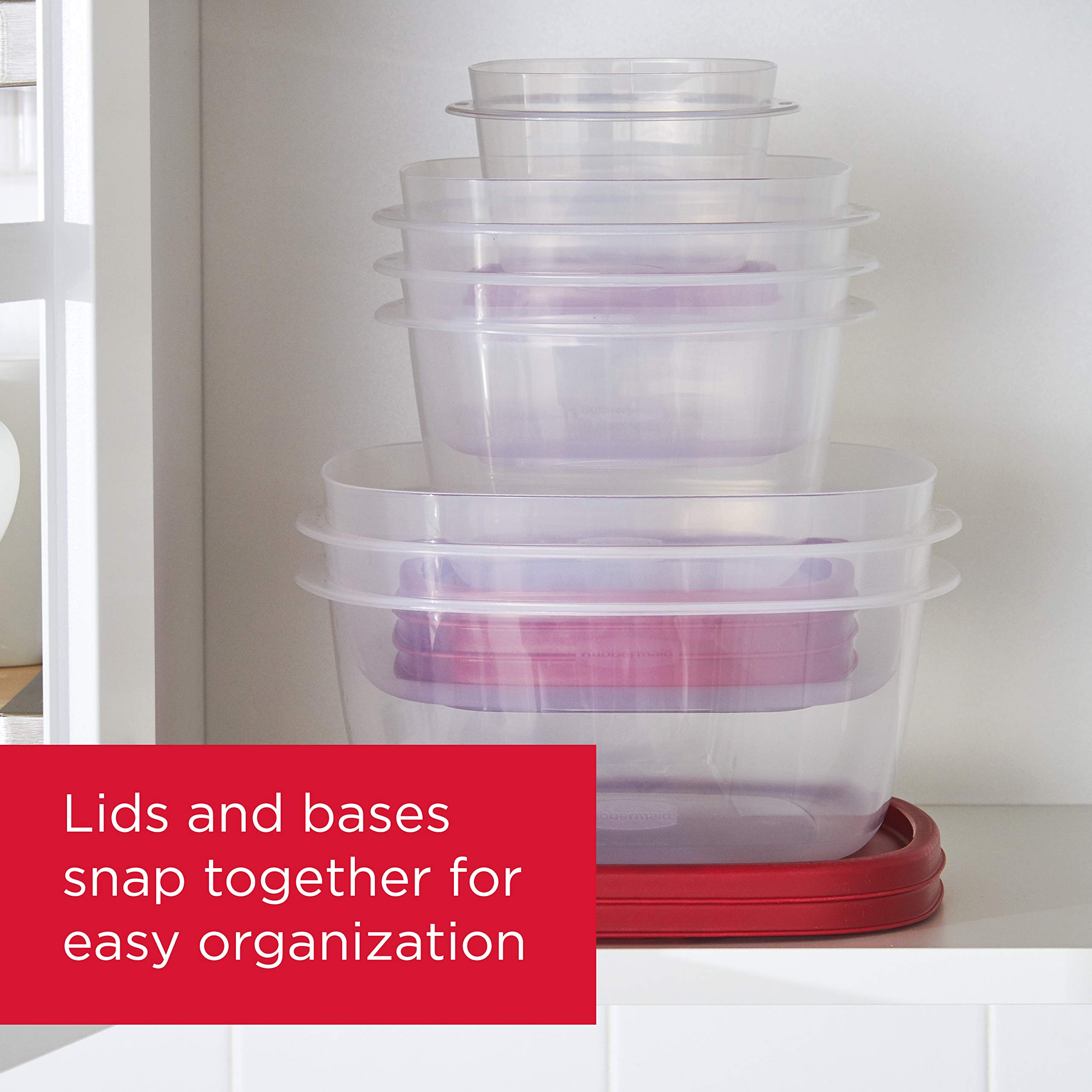 Amazon.com: Rubbermaid 16-Piece BPA-Free Plastic Food Storage Set