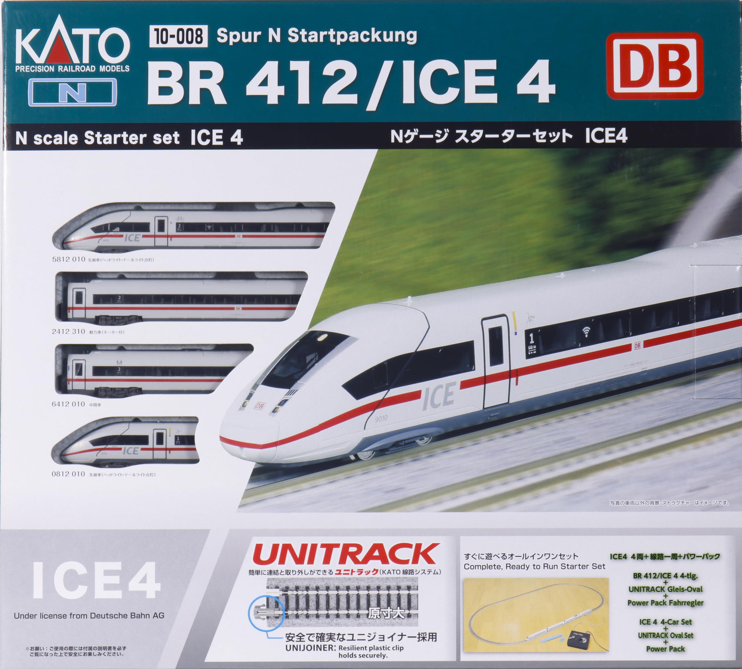 Amazon | KATO Nゲージ スターターセット ICE4 鉄道模型 入門セット 10