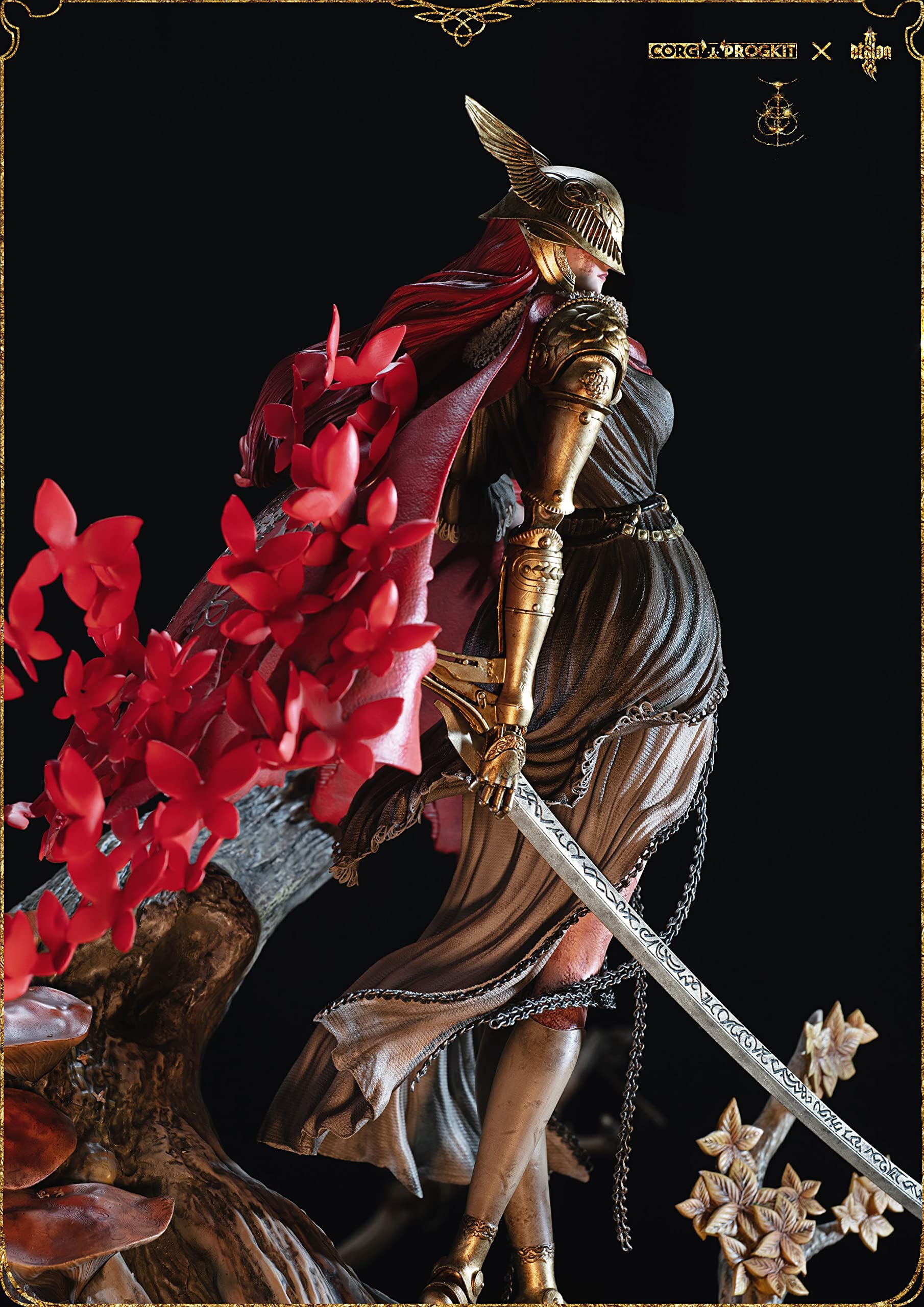Amazon.co.jp: ミケラの刃マレニア フィギュア 1/4スケール 塗装済み