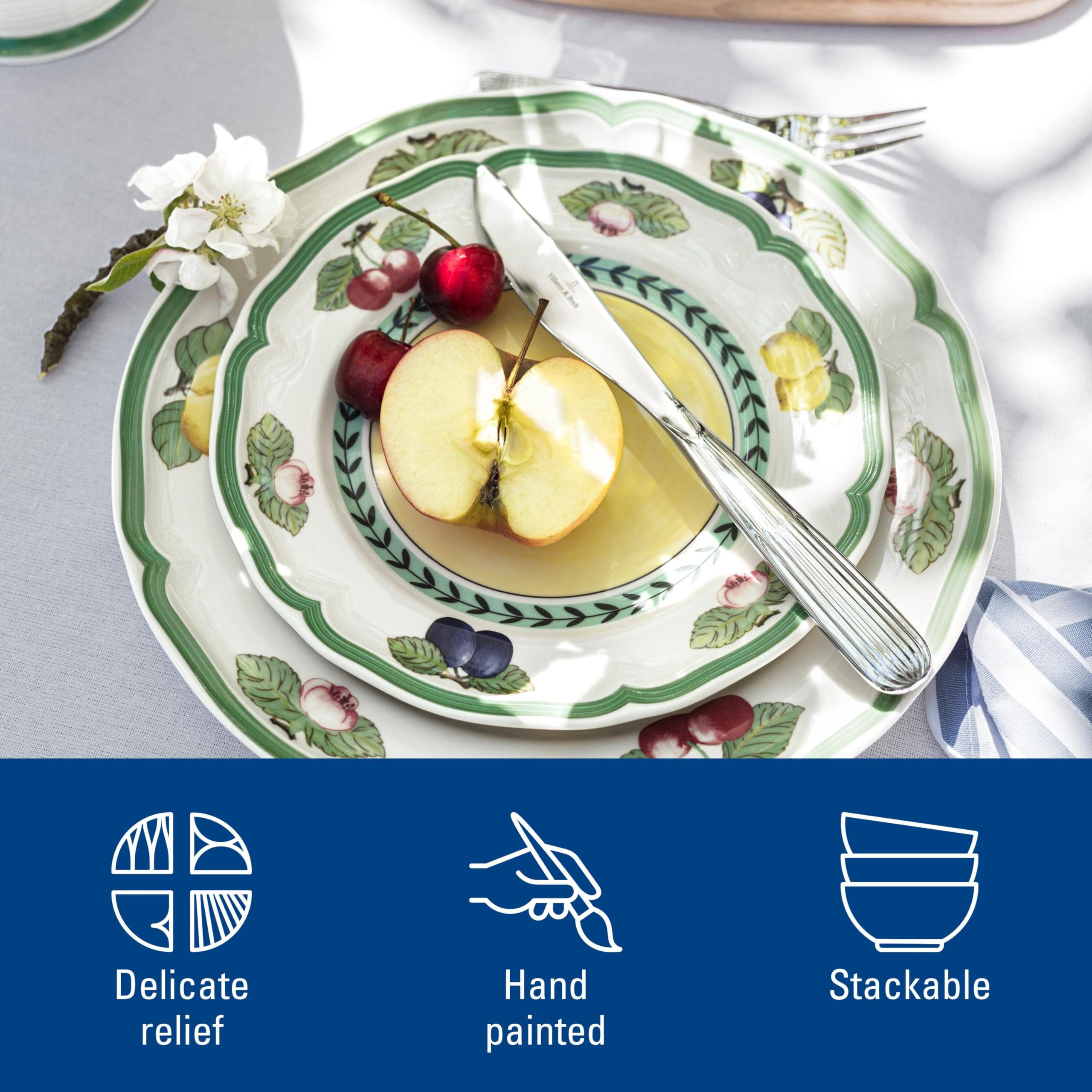 Amazon.com | Villeroy & Boch French Garden Fleurence Dinner Plate