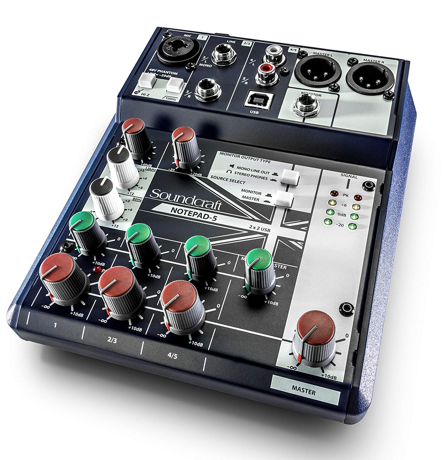 Amazon.com: Soundcraft Notepad-5 Small-Format Analog Mixing