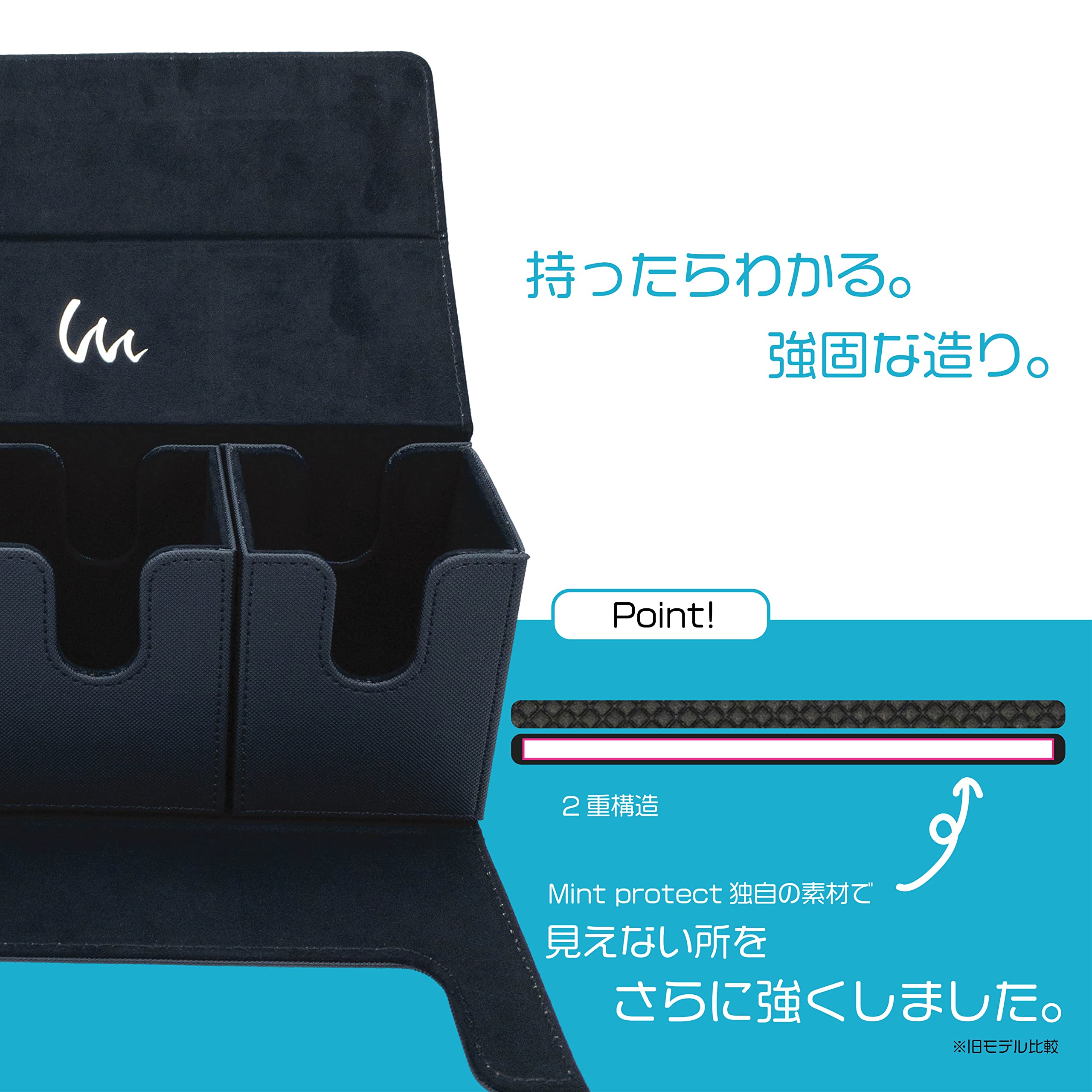 Amazon.co.jp: Mint Protect トリプル デッキケース 240 ポケカ トレカ