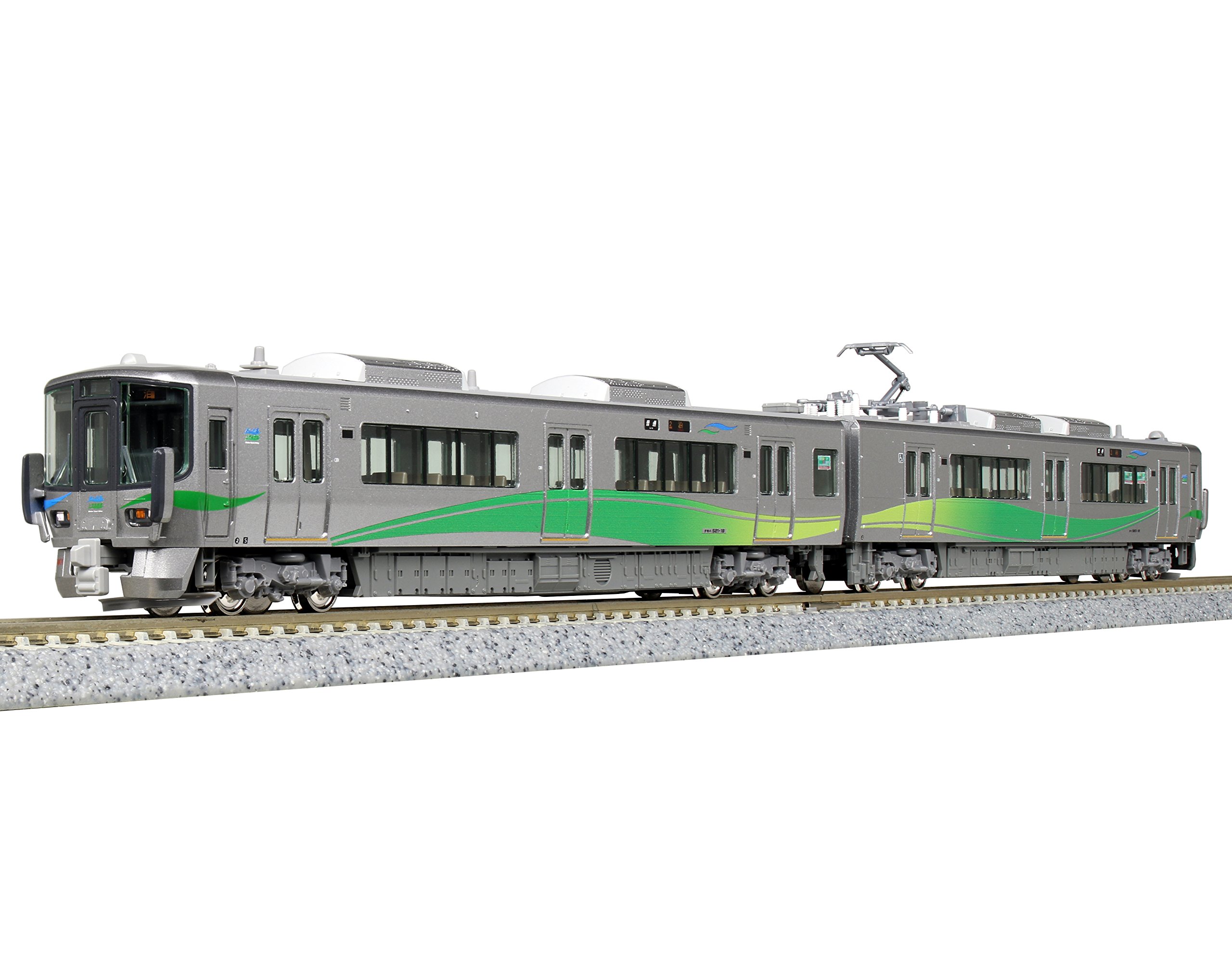 Amazon | KATO Nゲージ あいの風とやま鉄道521系 2両セット 10-1437