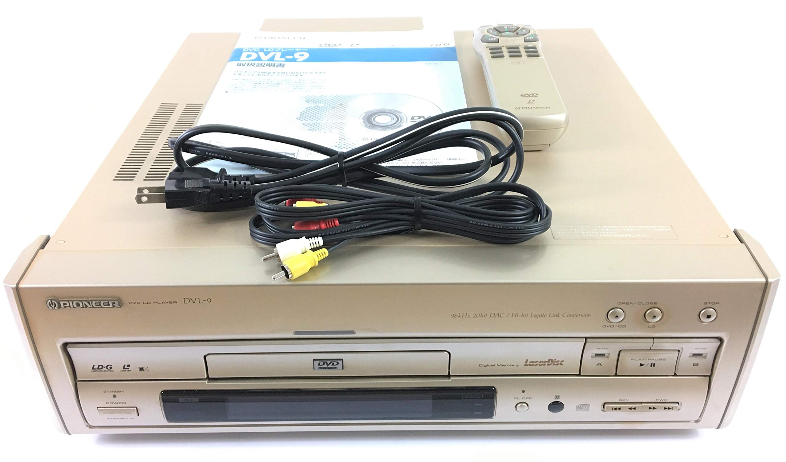 Amazon.co.jp: PIONEER パイオニア DVL-9 (ゴールド) レーザーディスク