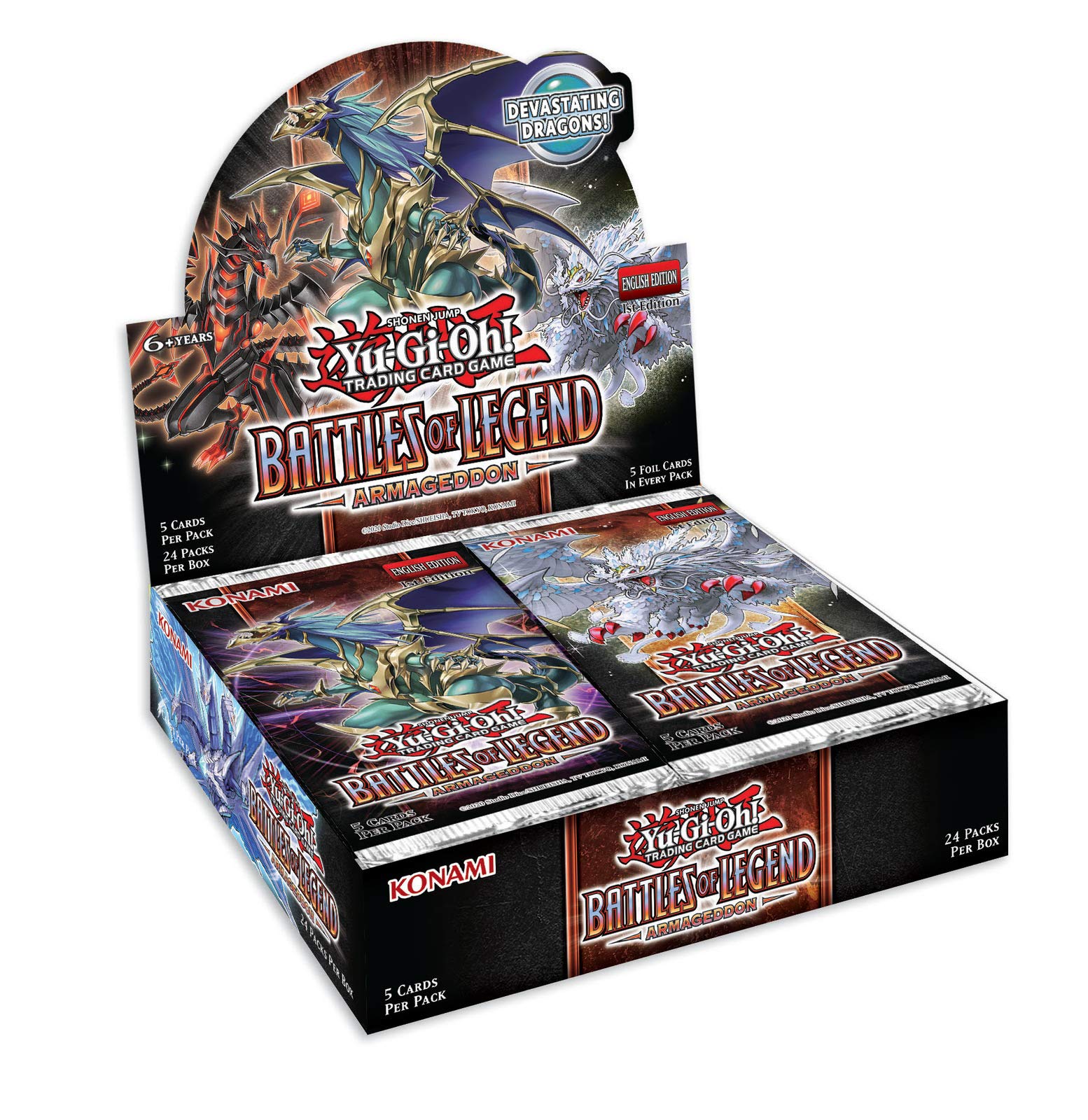 Amazon.com: Konami Yu-Gi-Oh! Battles of Legend: Armageddon Booster
