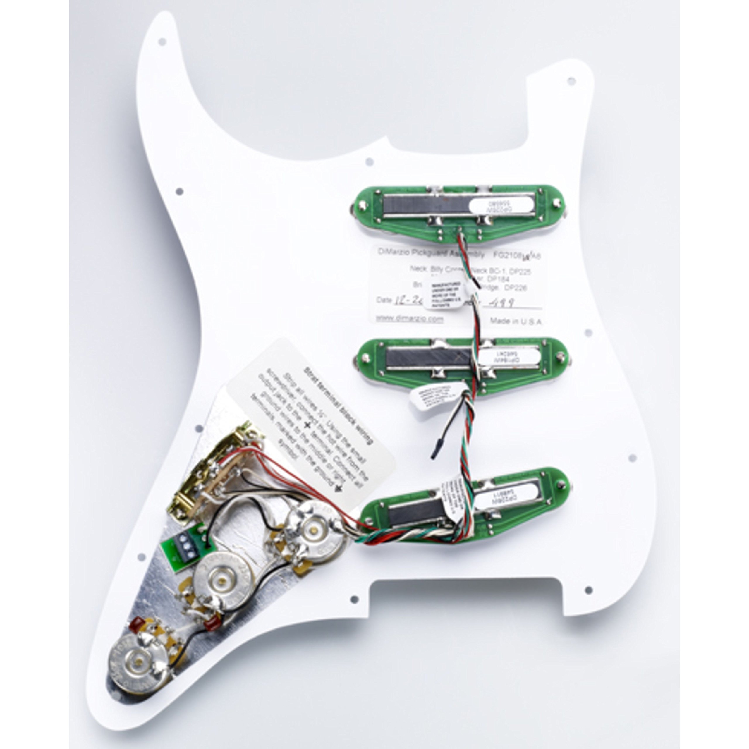 Amazon.co.jp: ディマジオ Dimarzio High Power Setup/FG2108WA7 配線