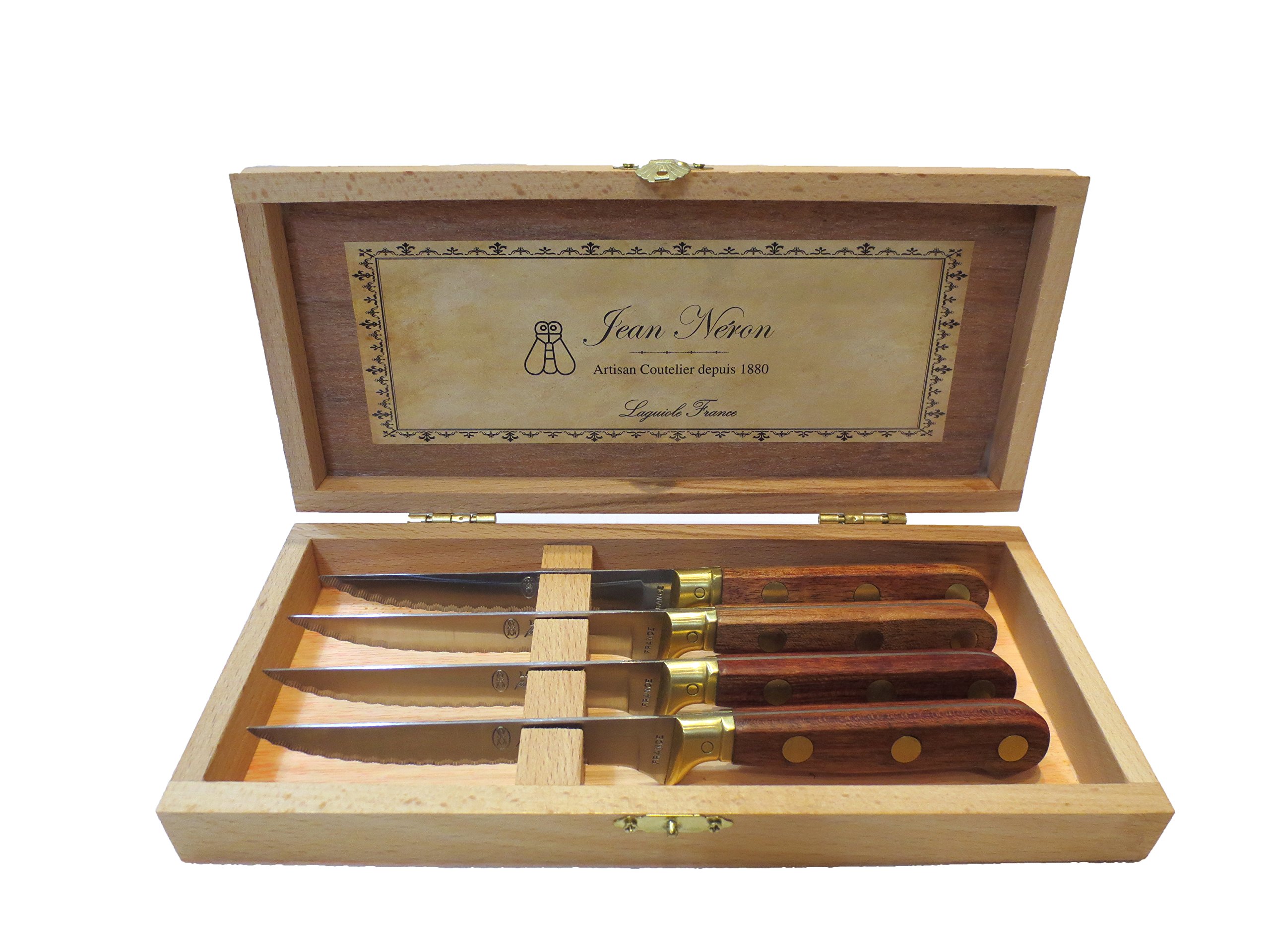 Amazon.co.jp: ラギオールフランス Jean Neron 4個セット LaitonKnives