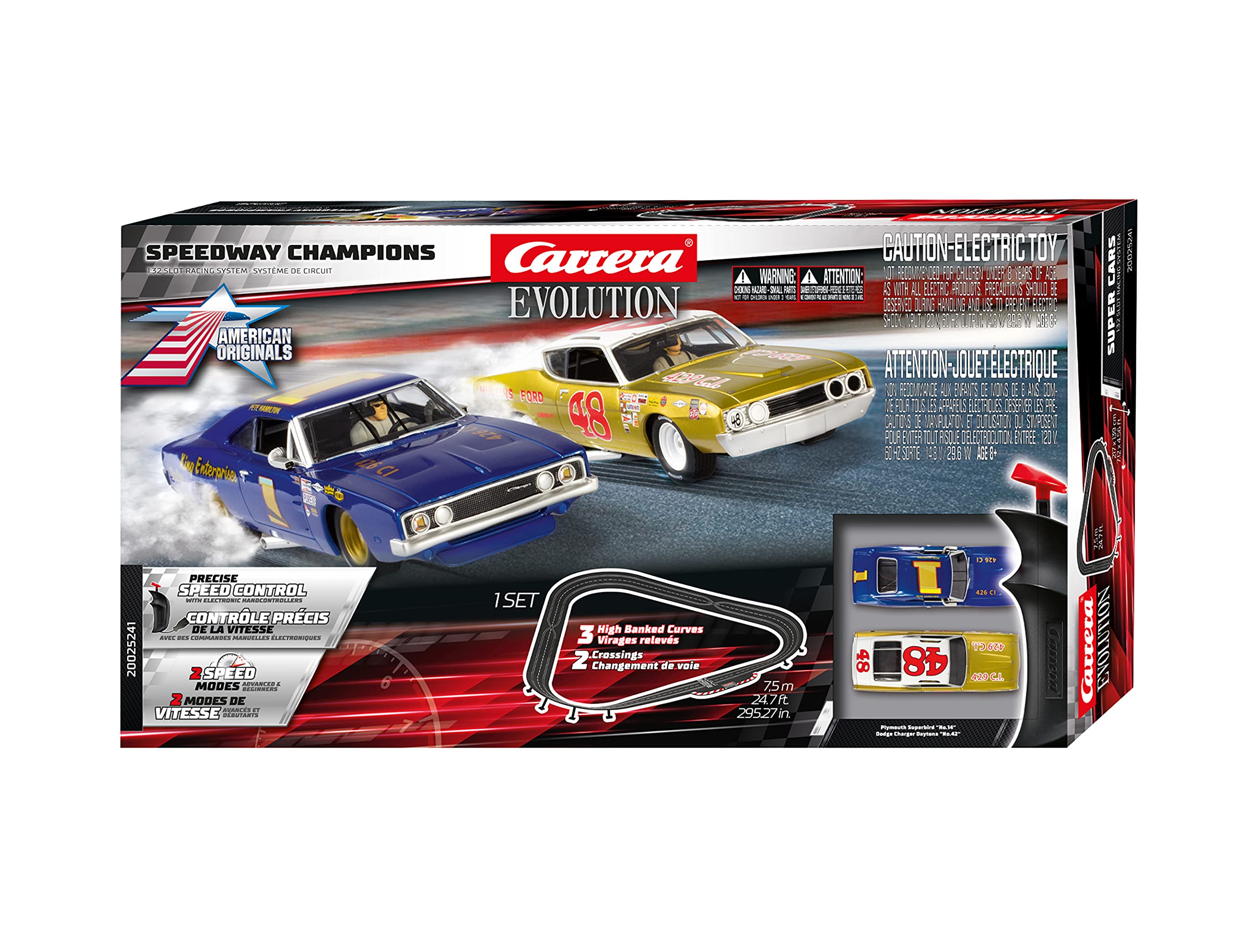 Amazon | Carrera Evolution 20025241 Speedway Championsアナログ