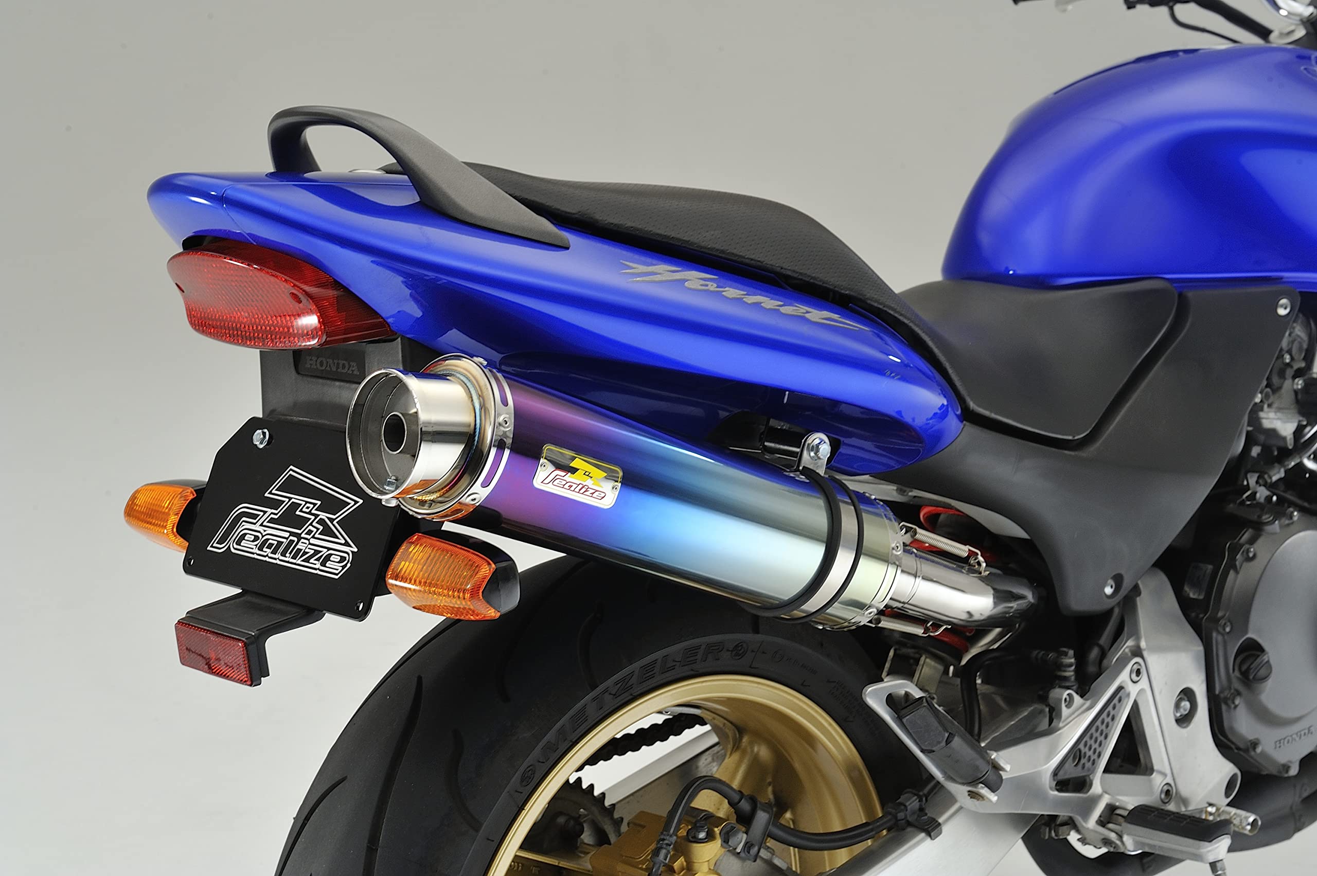 Amazon | Realize HORNET 250 ホーネット (MC31)マフラー Aria チタン