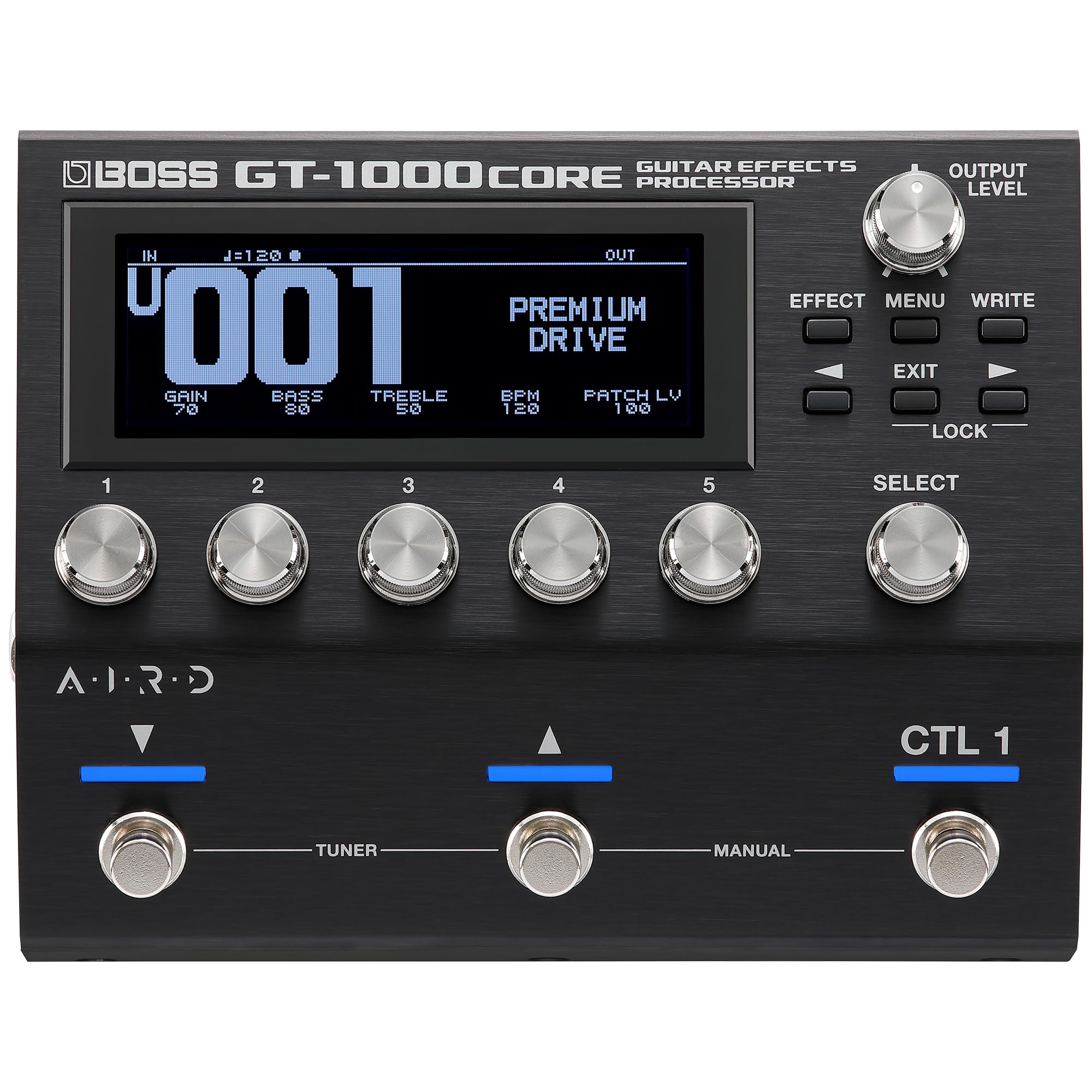 BOSS Multiefeito para guitarra elétrica (GT-1000CORE) : Amazon.com