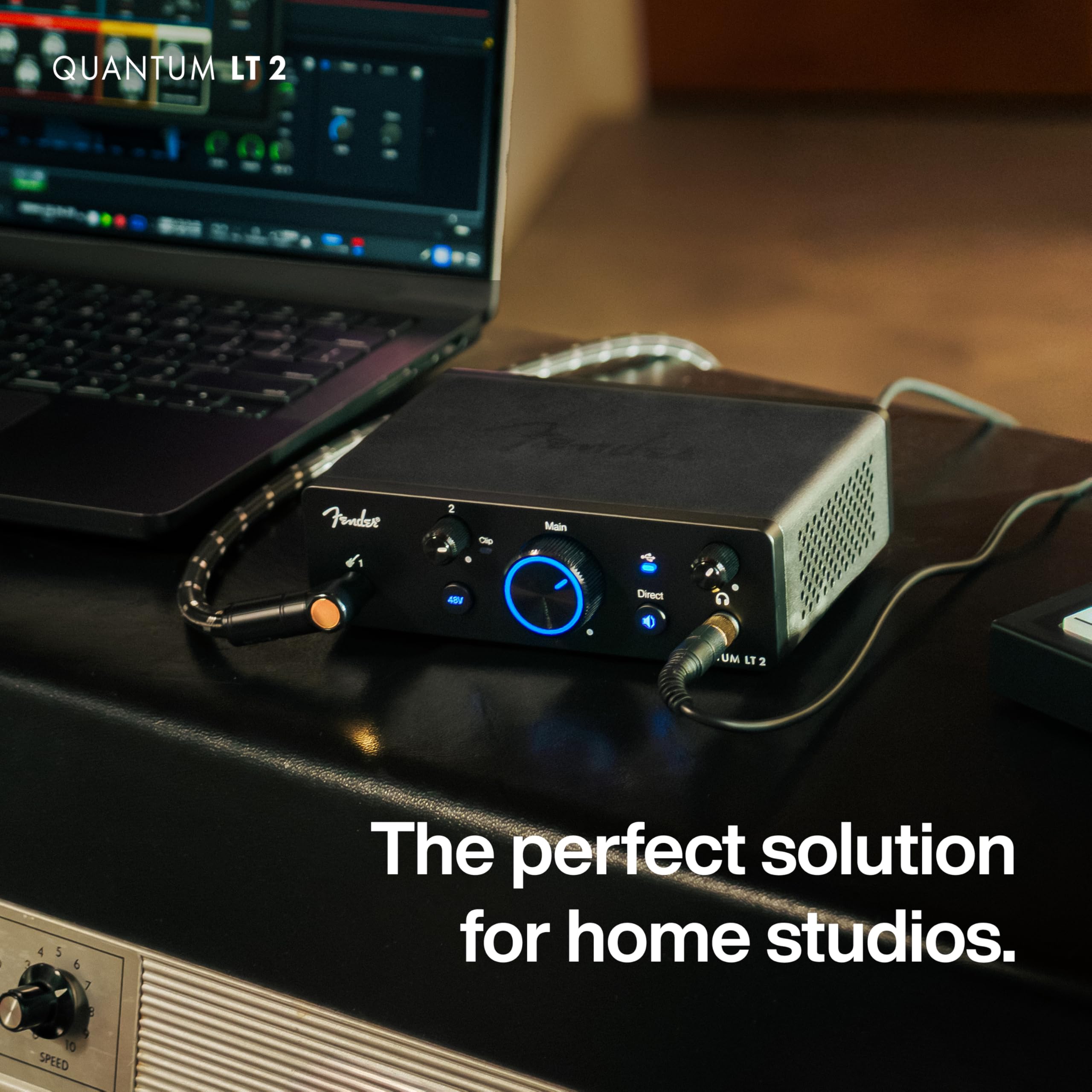 Amazon.co.jp: Fender Quantum LT2 オーディオインターフェイス USB-C
