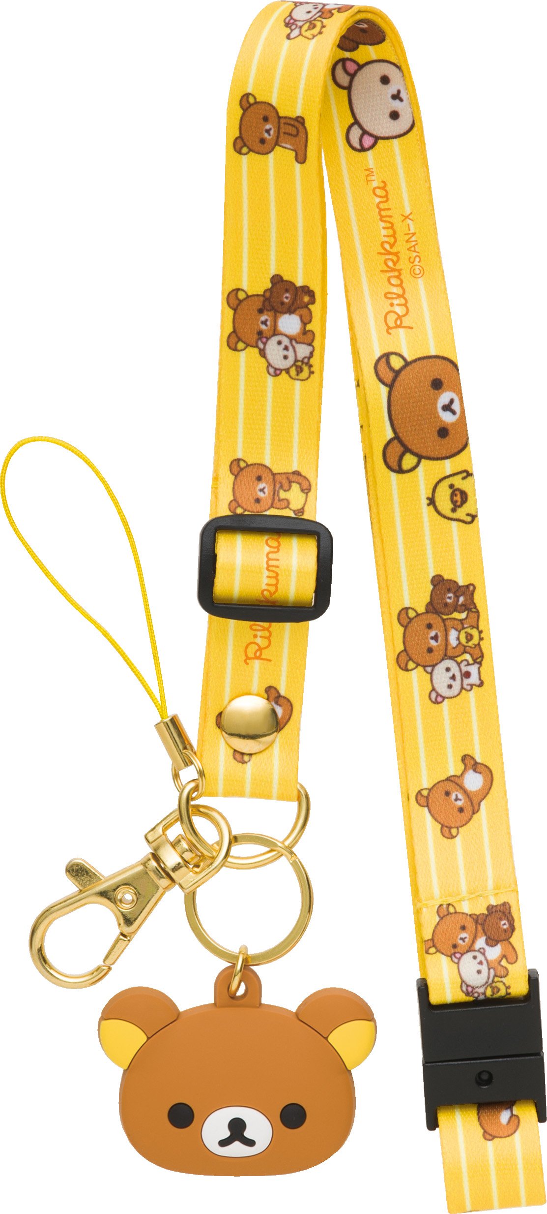Amazon | サンエックス リラックマ ネックストラップ リラックマ