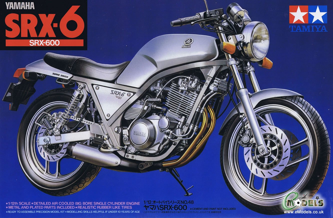 Amazon | タミヤ 1/12 ヤマハ SRX-600 14048 (オートバイシリーズ No