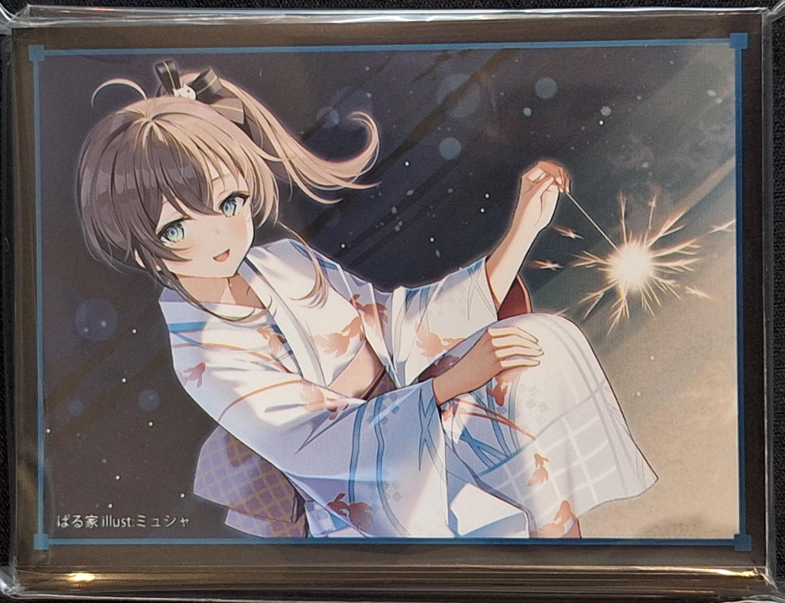 α1 ホロライブ 夜の浜辺&浴衣&線香花火 夏色まつり スリーブ&プレイ