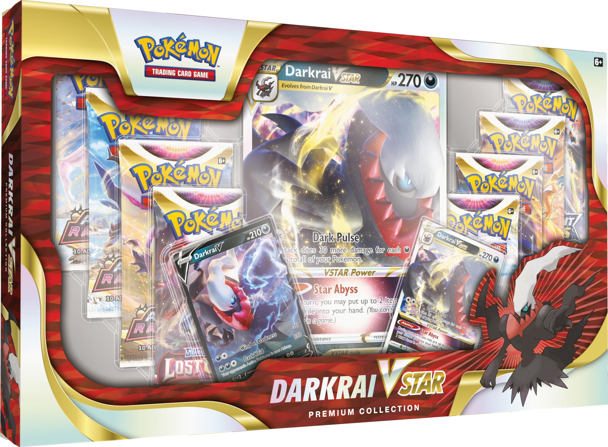 Pokemon Darkrai VSTAR Premium Collection Box TCG : Amazon.com.au
